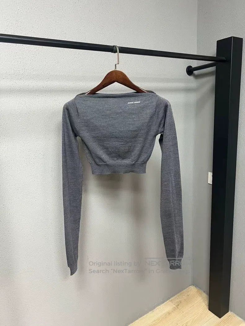 Miu Miu Miu Miu 38 One-shoulder sweater Size M / US 6-8 / IT 42-44 - 1 Thumbnail