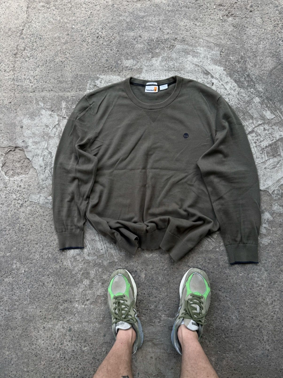 Timberland Vintage Y2K Timberland Knit USA Sweater Work Knit Sweatshirt Size US XXL / EU 58 / 5 - 5 Thumbnail