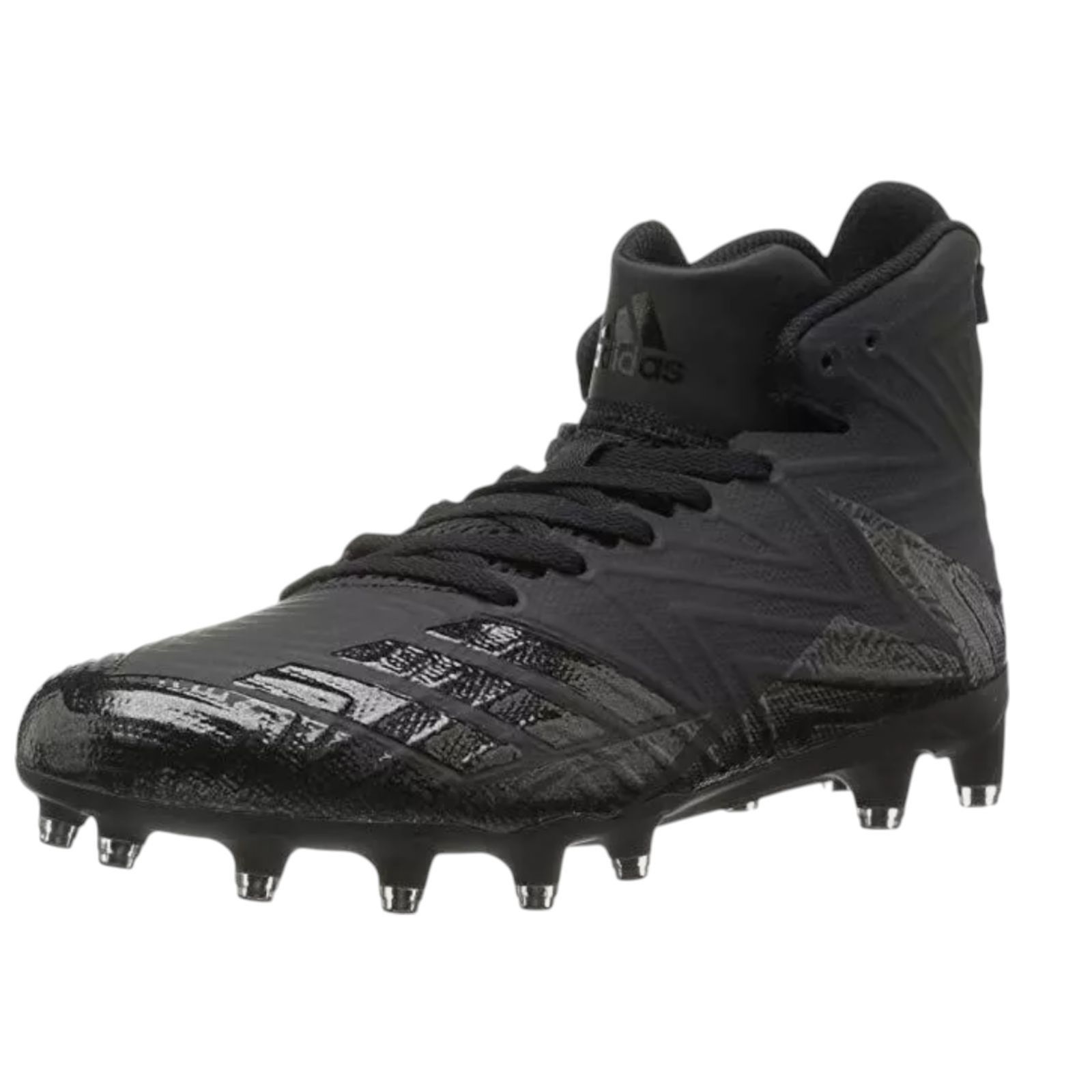 Adidas Adidas FREAK X CARBON "Triple Black" Linemen Football Cleats Size US 15 / EU 48 - 2 Thumbnail