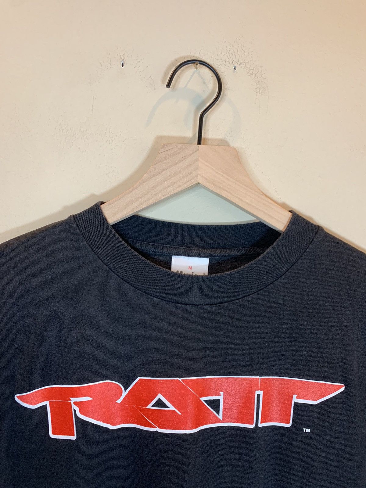 Band Tees × Vintage RARE Vintage 90’s Ratt What The Fuck Are You Lookin At Shirt Size US M / EU 48-50 / 2 - 5 Thumbnail