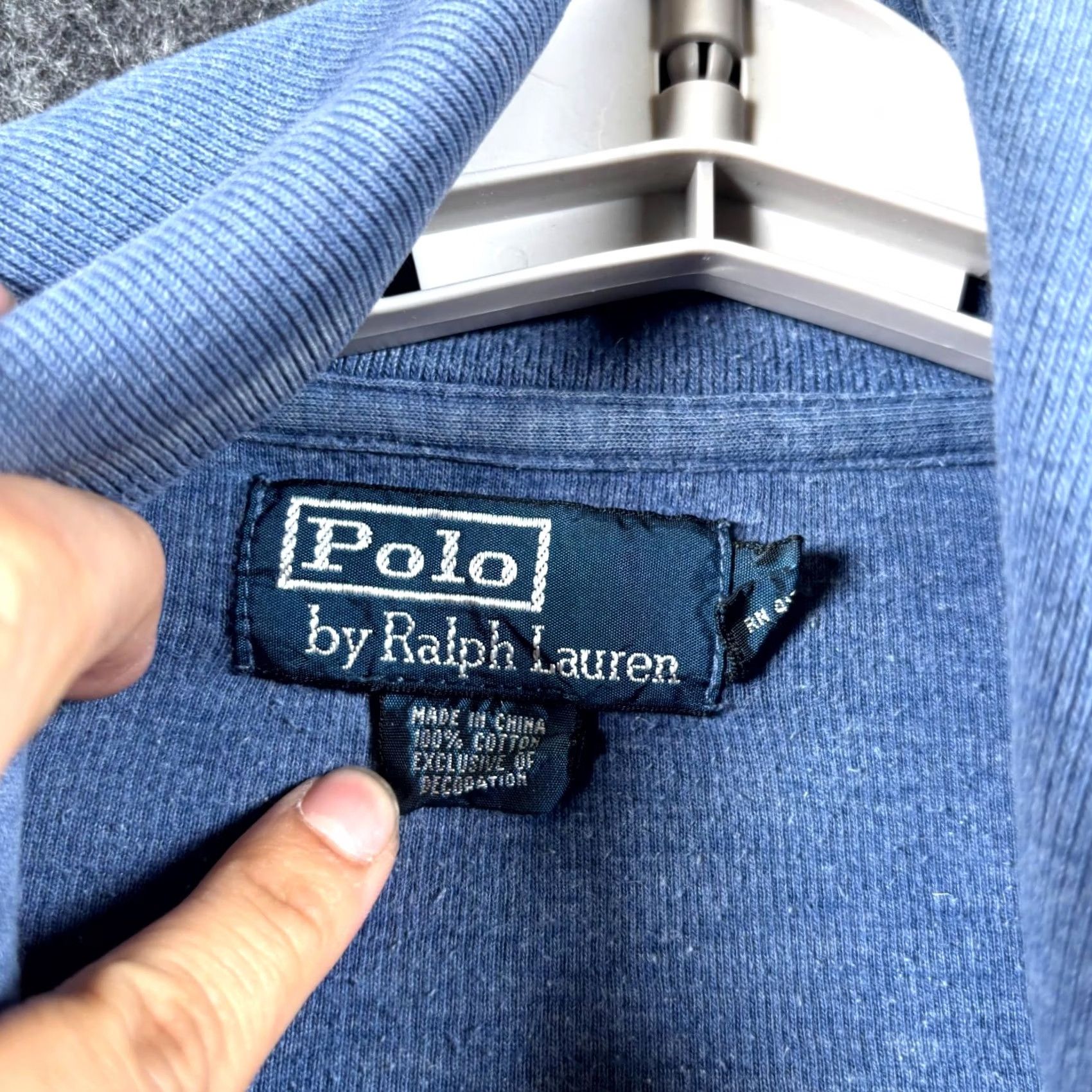 Polo Ralph Lauren Polo Ralph Lauren Sweater Men L Blue Cotton Preppy Business Winter Size US L / EU 52-54 / 3 - 6 Thumbnail