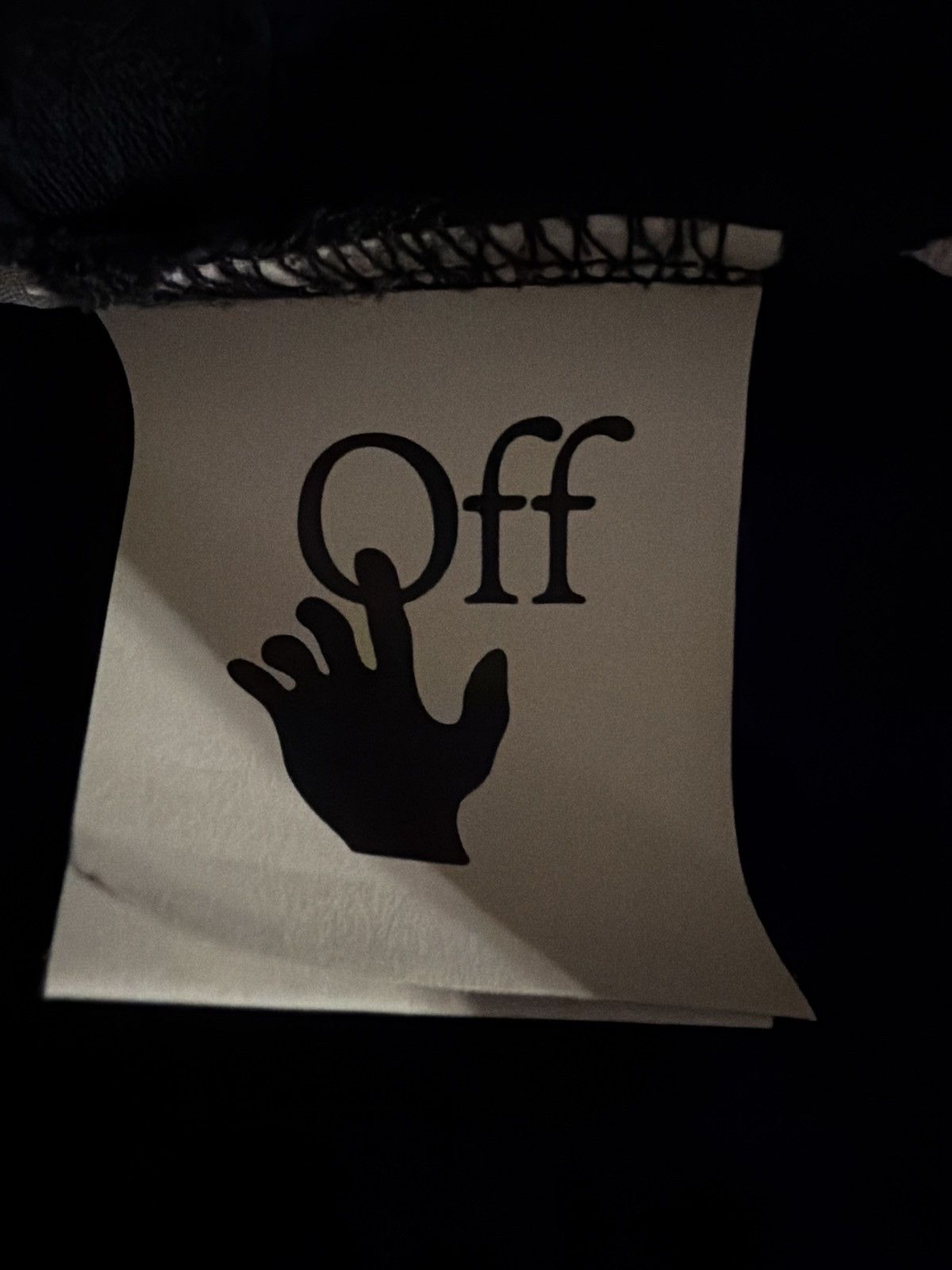Off-White Masked Face Oversized Cotton T-Shirt Size US S / EU 44-46 / 1 - 7 Thumbnail