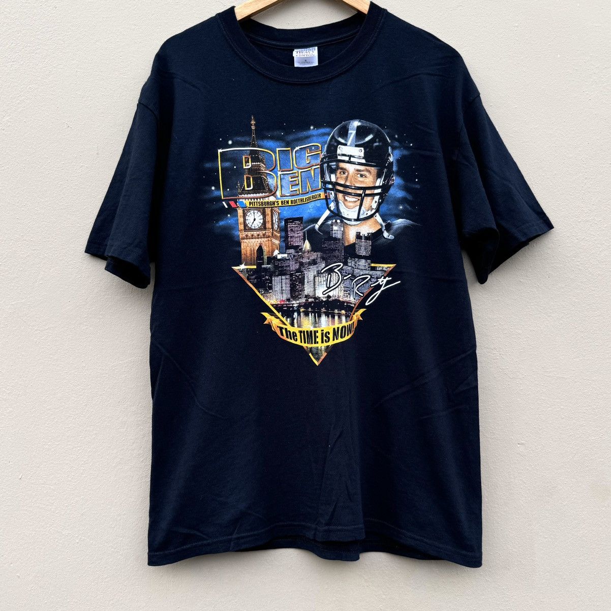 NFL × Vintage Vintage big ben ben roethlisberger 2004 tee Size US L / EU 52-54 / 3 - 1 Thumbnail