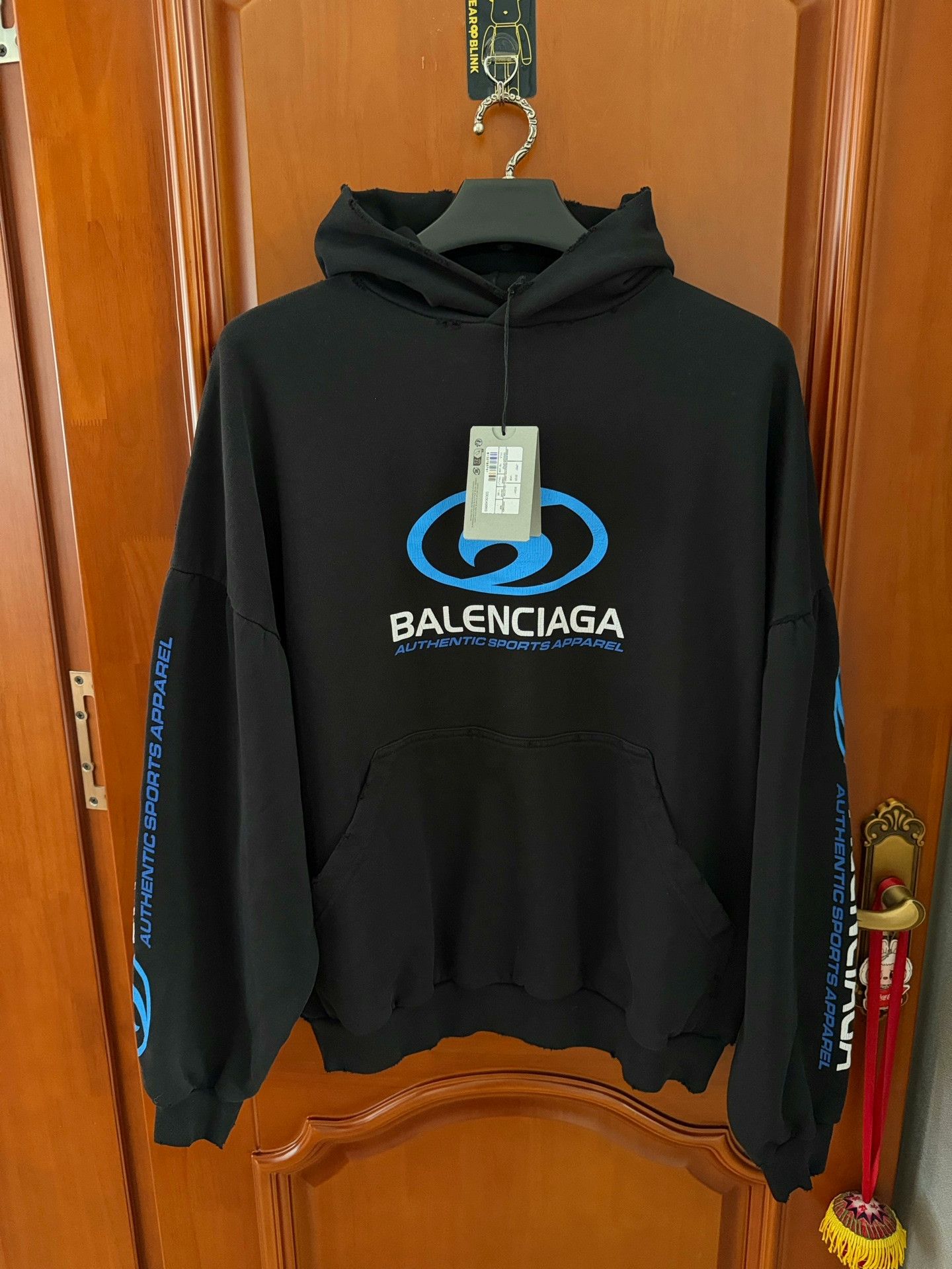 Balenciaga Balenciaga Hoodie with Surf Logo Design Size US M / EU 48-50 / 2 - 1 Thumbnail