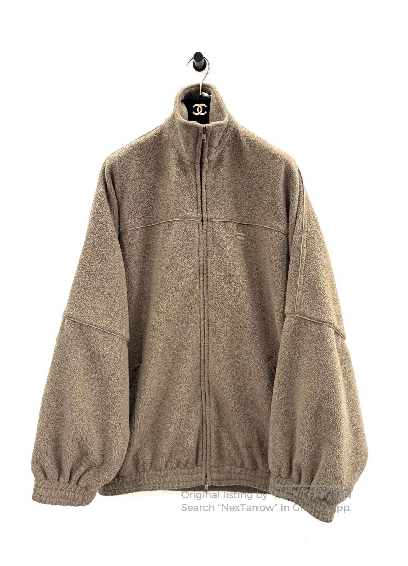 Balenciaga Balenciaga Yueyang Yang Brown Suede Jacket. Size XXS / US 00 / IT 34 - 1 Thumbnail