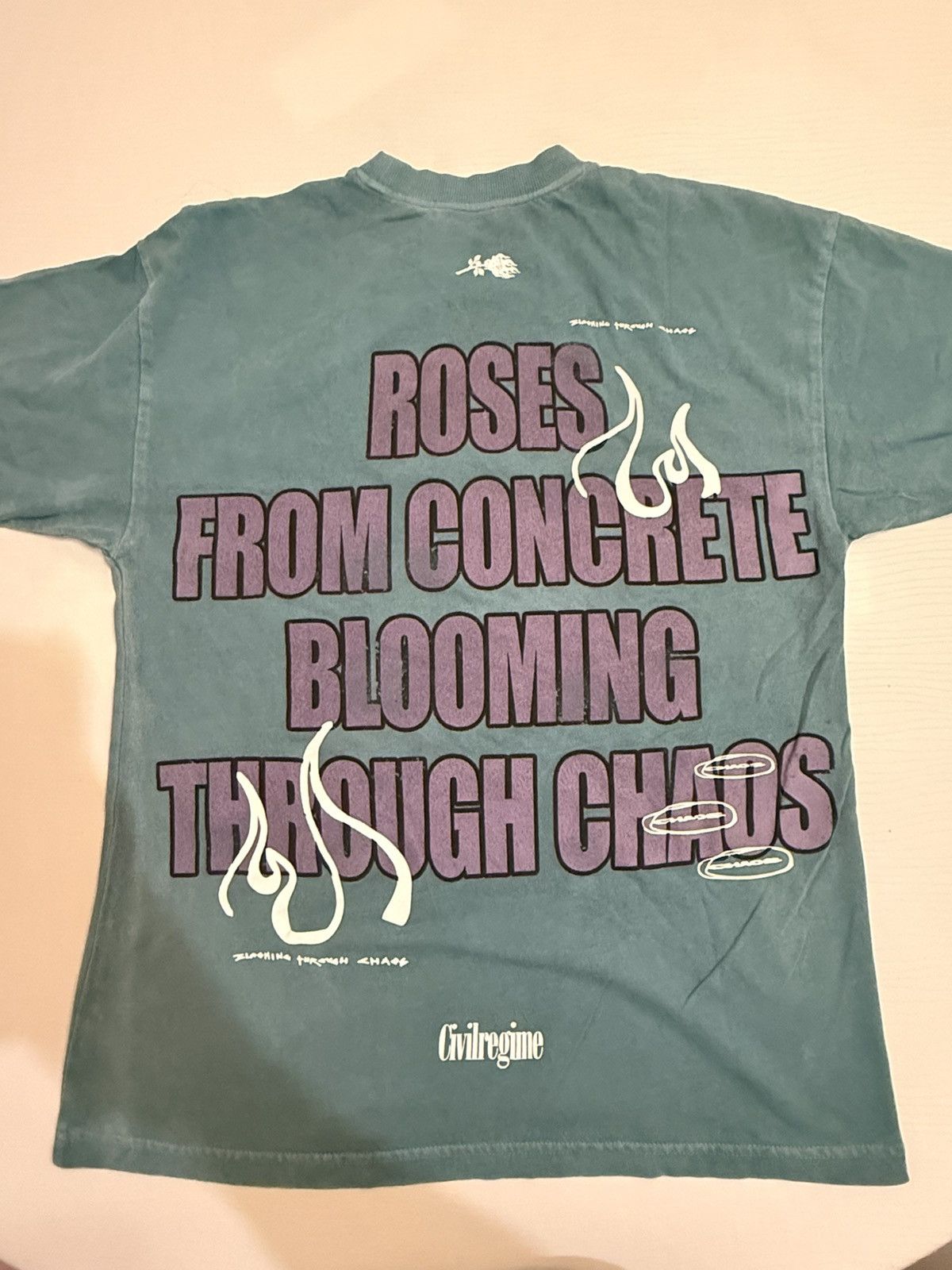 Civil Regime Civil Regime Roses from Concrete Blooming Through Chaos Size US S / EU 44-46 / 1 - 1 Thumbnail