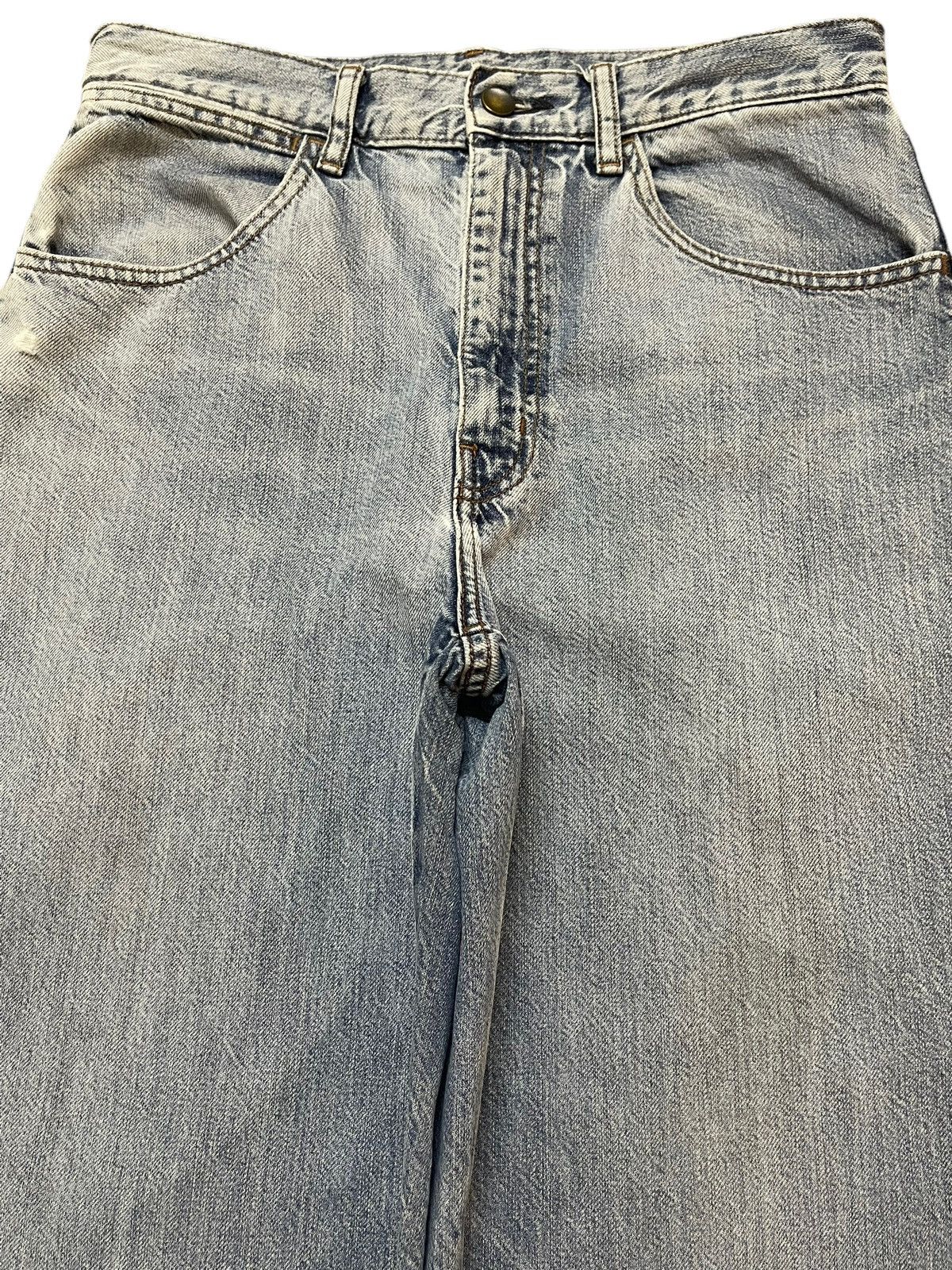 Uniqlo Vintage Japanese Uniqlo Blue Faded Wash Style Baggy Jeans Size US 30 / EU 46 - 3 Thumbnail