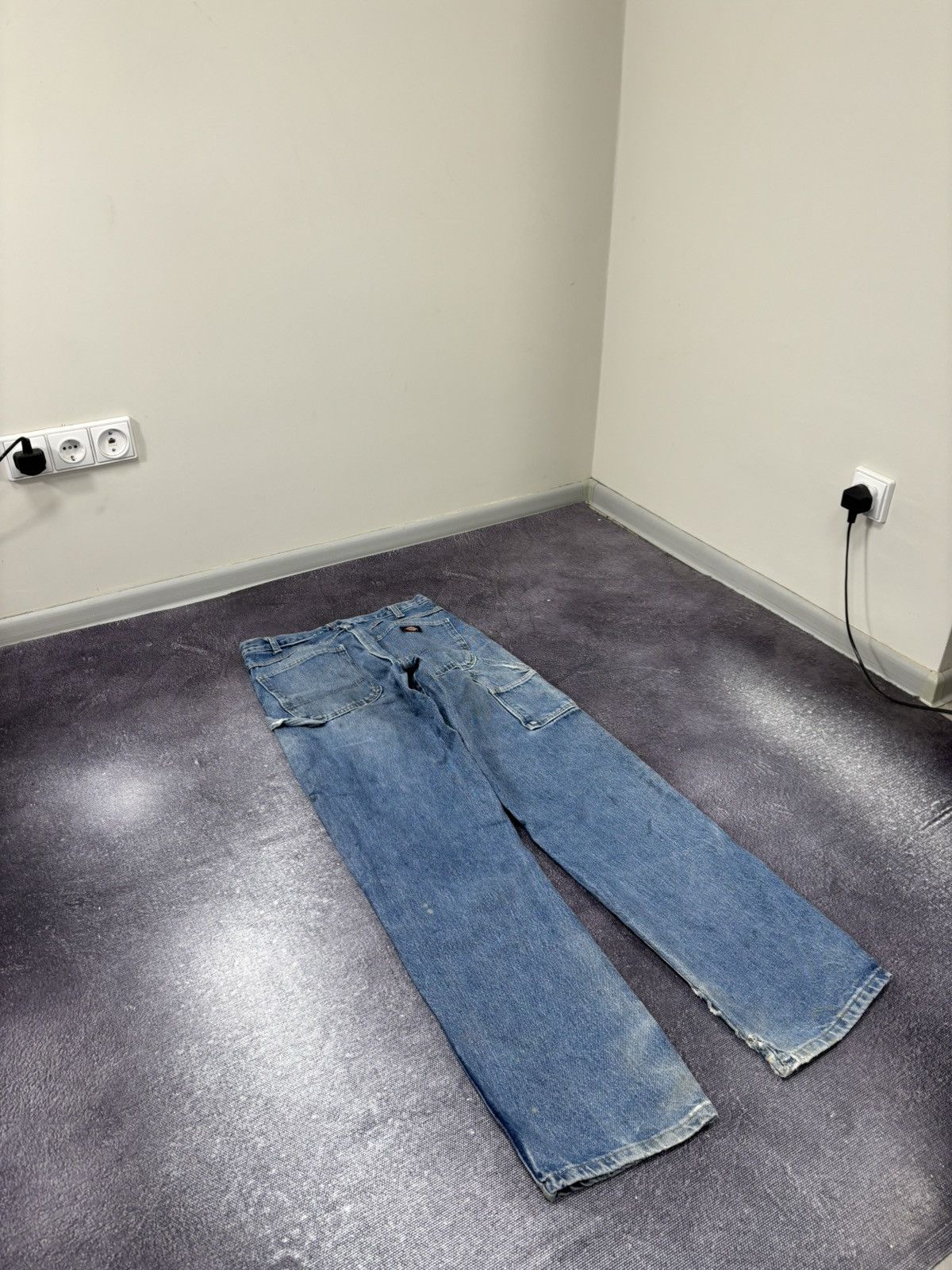 Dickies Vintage Dickies USA Faded Blue Work Hype Denim Jeans Size US 32 / EU 48 - 2 Thumbnail
