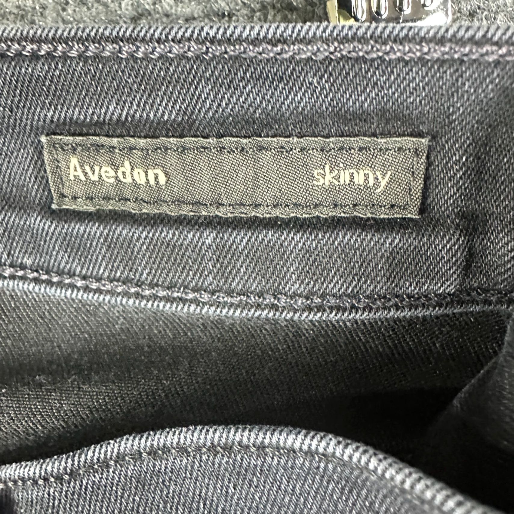 Citizens Of Humanity Citizens of Humanity Jeans Womens 26 Avedon Skinny Black Cotton Blend Denim Skinny Jeans Size 26" / US 2 / IT 38 - 5 Thumbnail