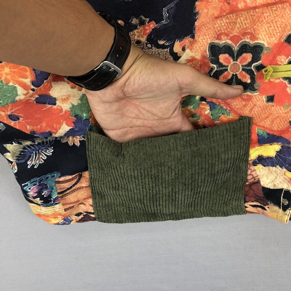 Japanese Brand Japanese Brand Floral Motive Baggy Kimono Size US XXL / EU 58 / 5 - 7 Thumbnail