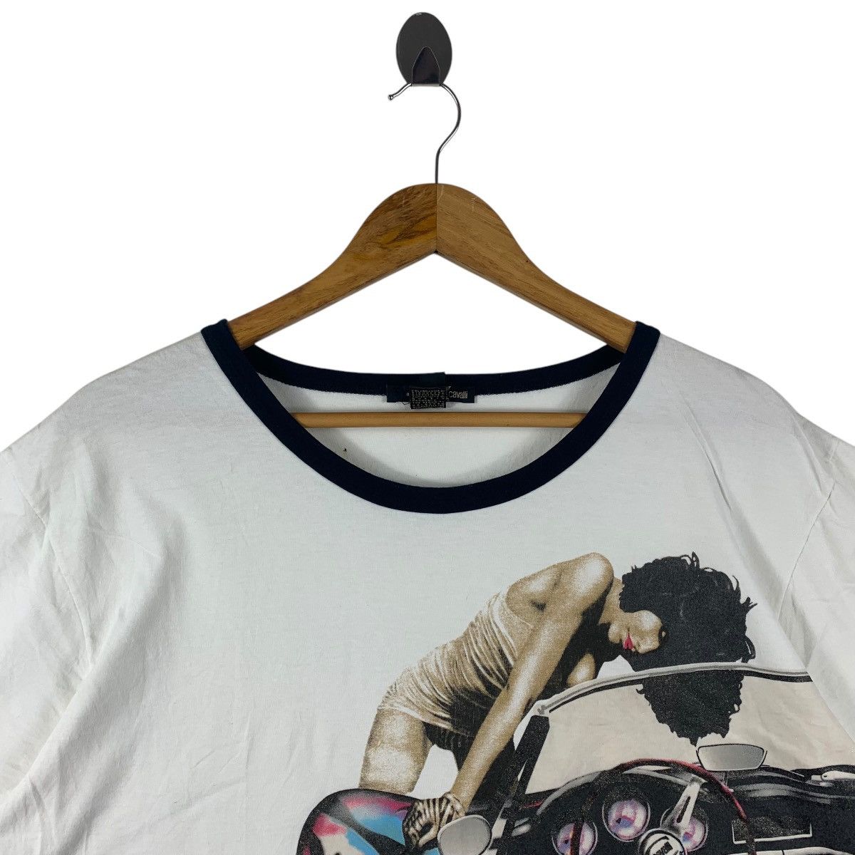 Roberto Cavalli Beachwear JUST CAVALI by Roberto cavalli art printed tee Size US L / EU 52-54 / 3 - 2 Thumbnail