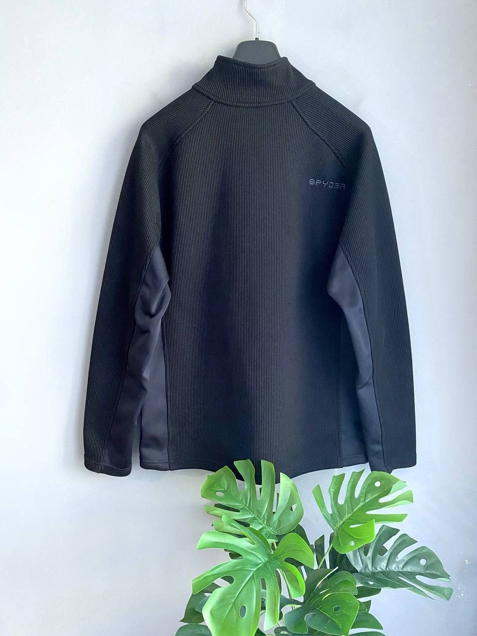 Spyder Spyder Men's Gait Half Zip Black Fleece Sweater, Size XL Size US XL / EU 56 / 4 - 9 Thumbnail
