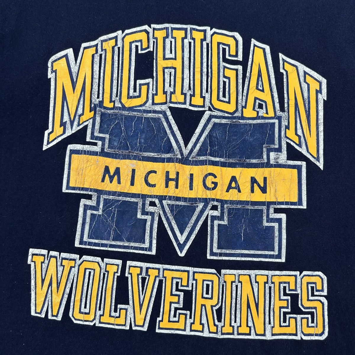 Champion × Vintage 1980s Champion - Michigan Wolverines Size US M / EU 48-50 / 2 - 4 Thumbnail
