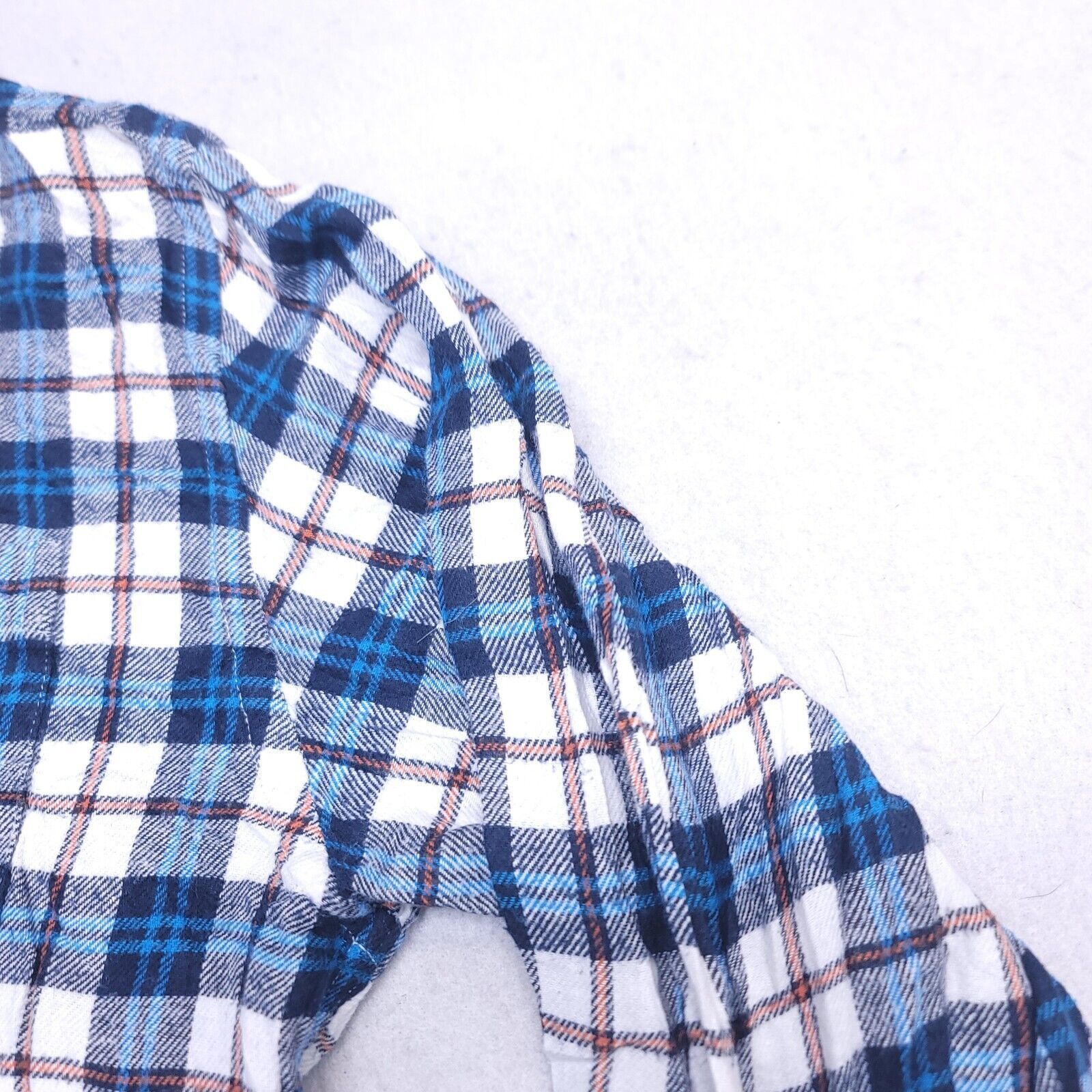 Croft & Barrow Croft & Barrow Tartan Flannel Shirt Mens Size Medium M Blue Size US M / EU 48-50 / 2 - 5 Thumbnail