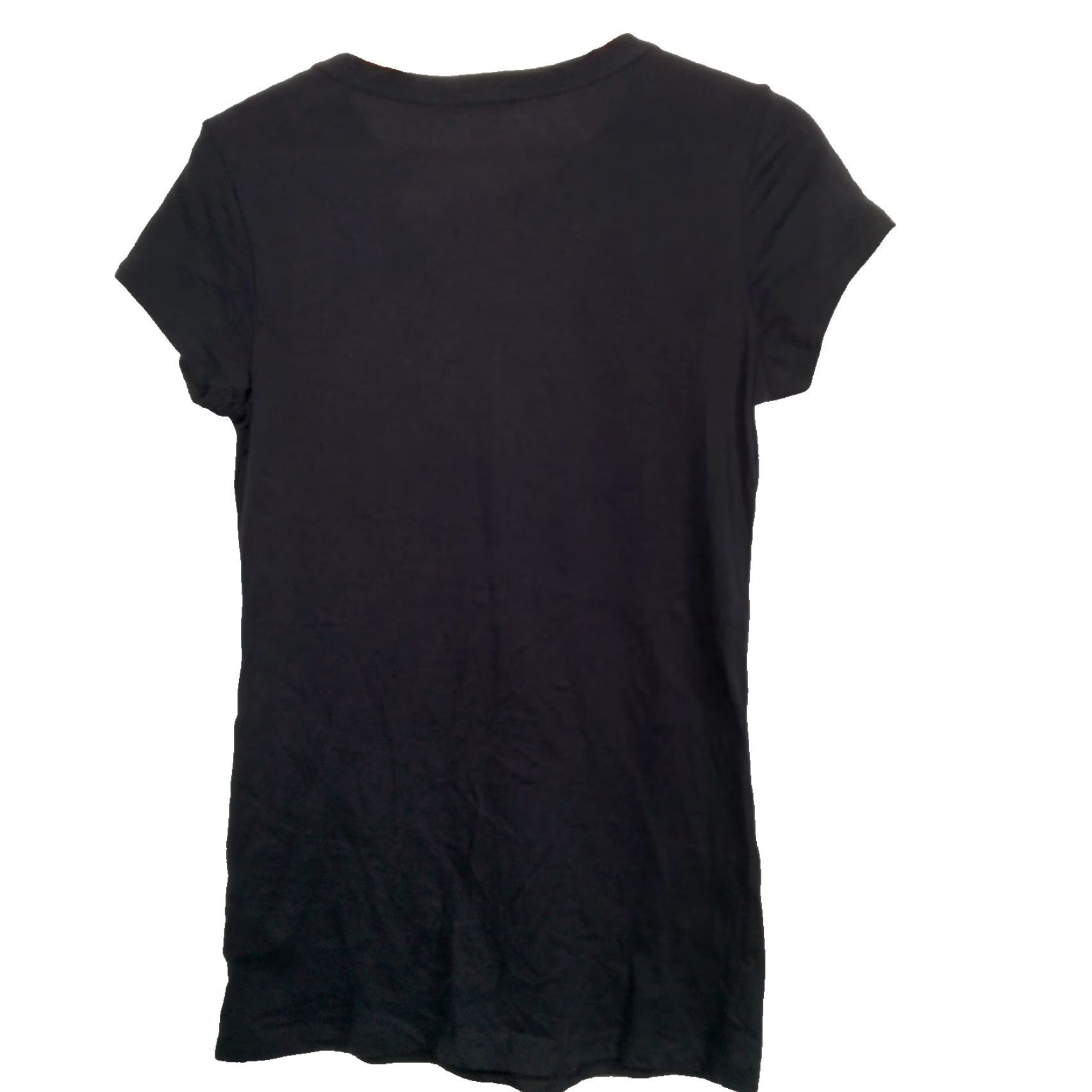 Vintage VINTAGE Wet Seal T-Shirt Juniors XL Cap Sleeve Black Silver Rhinestones Y2K 2000s Royal Queen Casual Size XL / US 12-14 / IT 48-50 - 4 Thumbnail