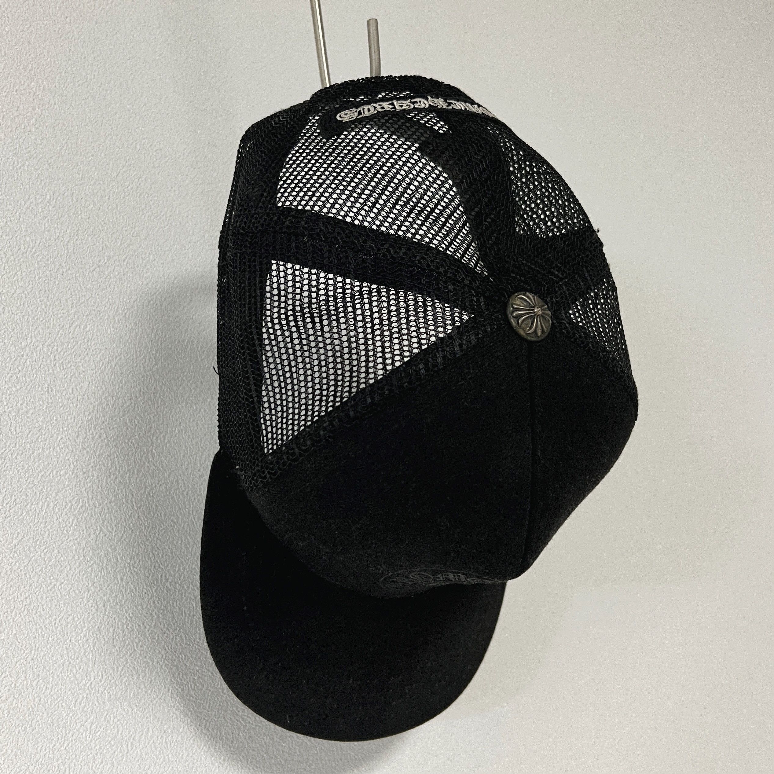 Chrome Hearts Chrome Hearts BS Fleur Horseshoe Mesh Trucker Cap Size ONE SIZE - 3 Thumbnail