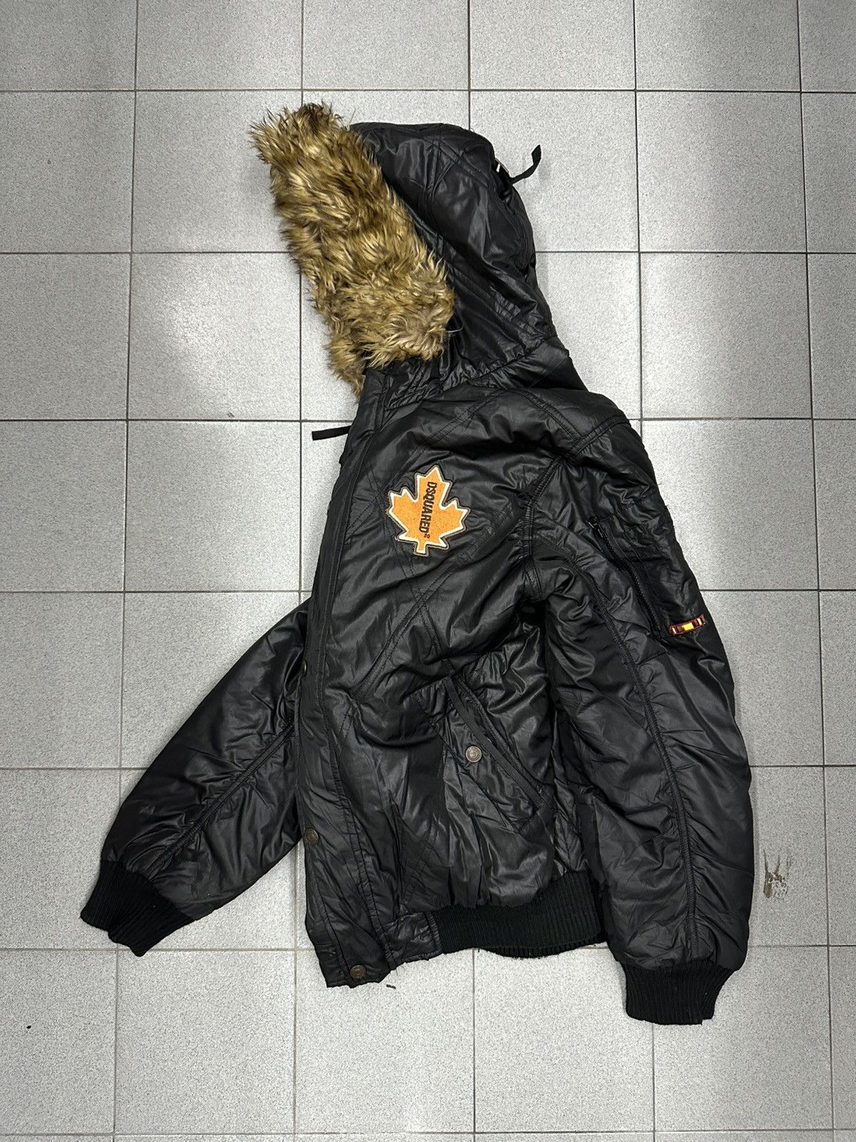Other Dsquared2 Hoodie Flight Jacket Size US XL / EU 56 / 4 - 2 Thumbnail
