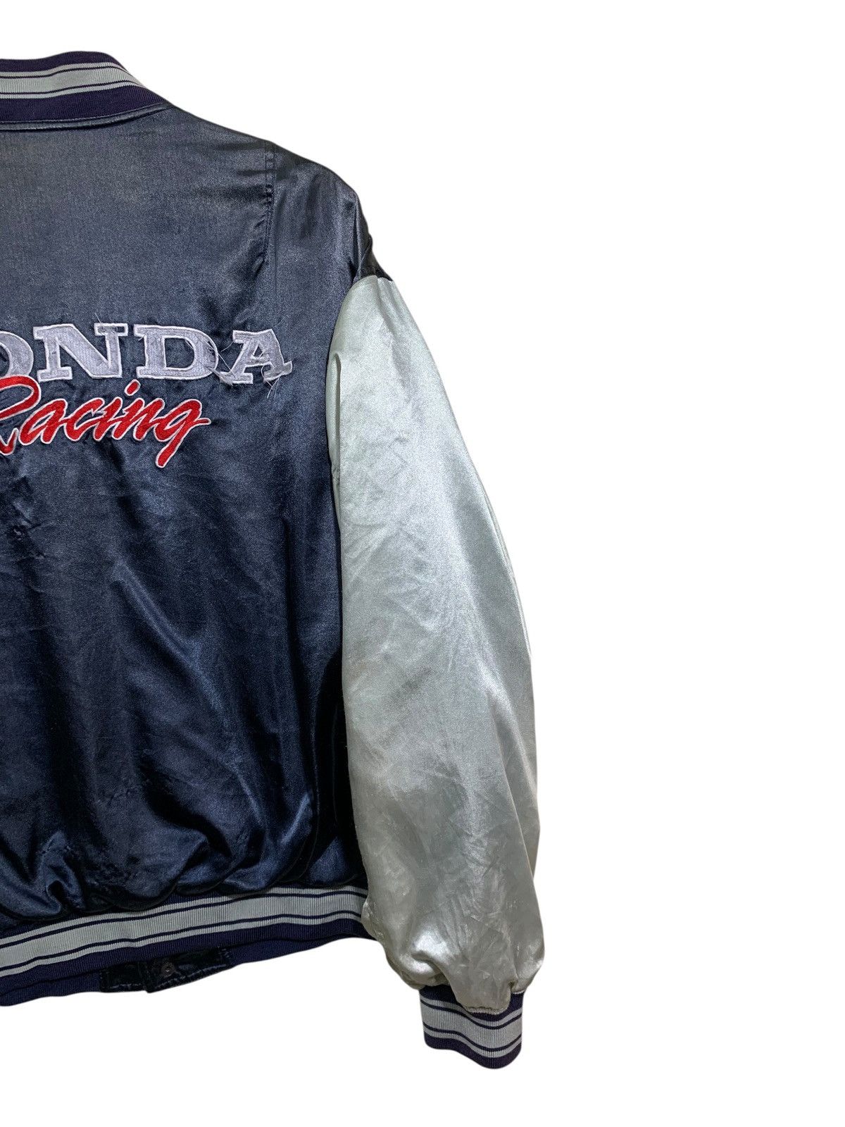 Honda 🔥VTG HONDA RACING RAYON SUKAJAN JACKETS Size US L / EU 52-54 / 3 - 7 Thumbnail