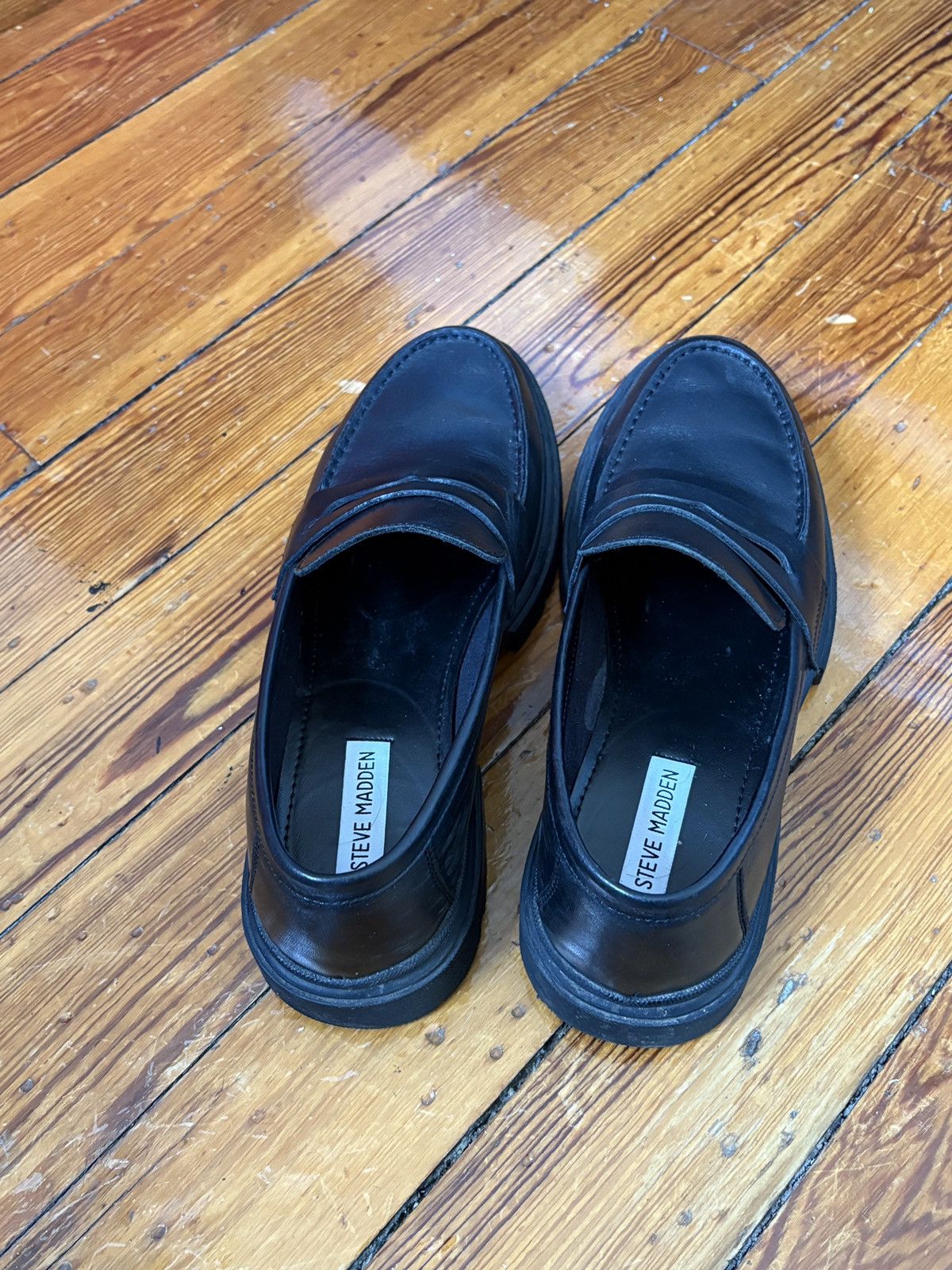 Steve Madden Steve Madden black loafers Size US 8.5 / EU 41-42 - 3 Thumbnail