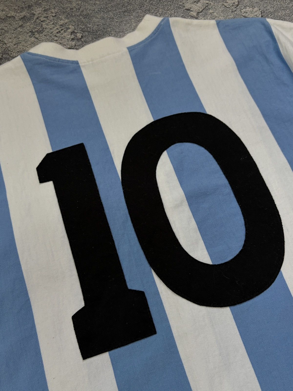 Toffs Toffs Argentina 1986 World Cup Maradona Home Tee XXL Size US XXL / EU 58 / 5 - 9 Thumbnail
