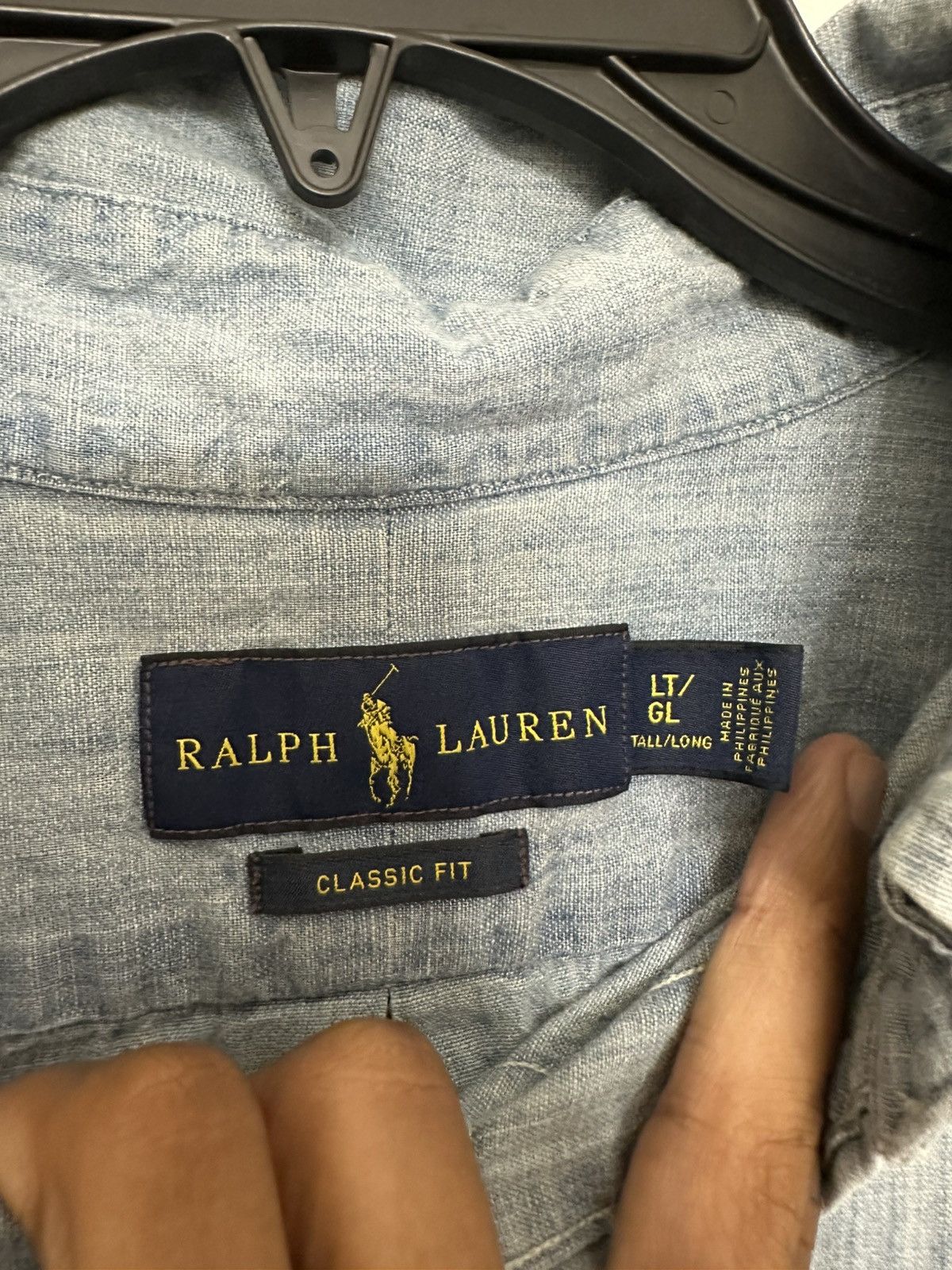 Beverly Hills Polo Club × Polo Ralph Lauren × U.S. Polo Assn. Ralph Lauren Polo Jean Long Sleeve Button Up Size US XL / EU 56 / 4 - 2 Thumbnail