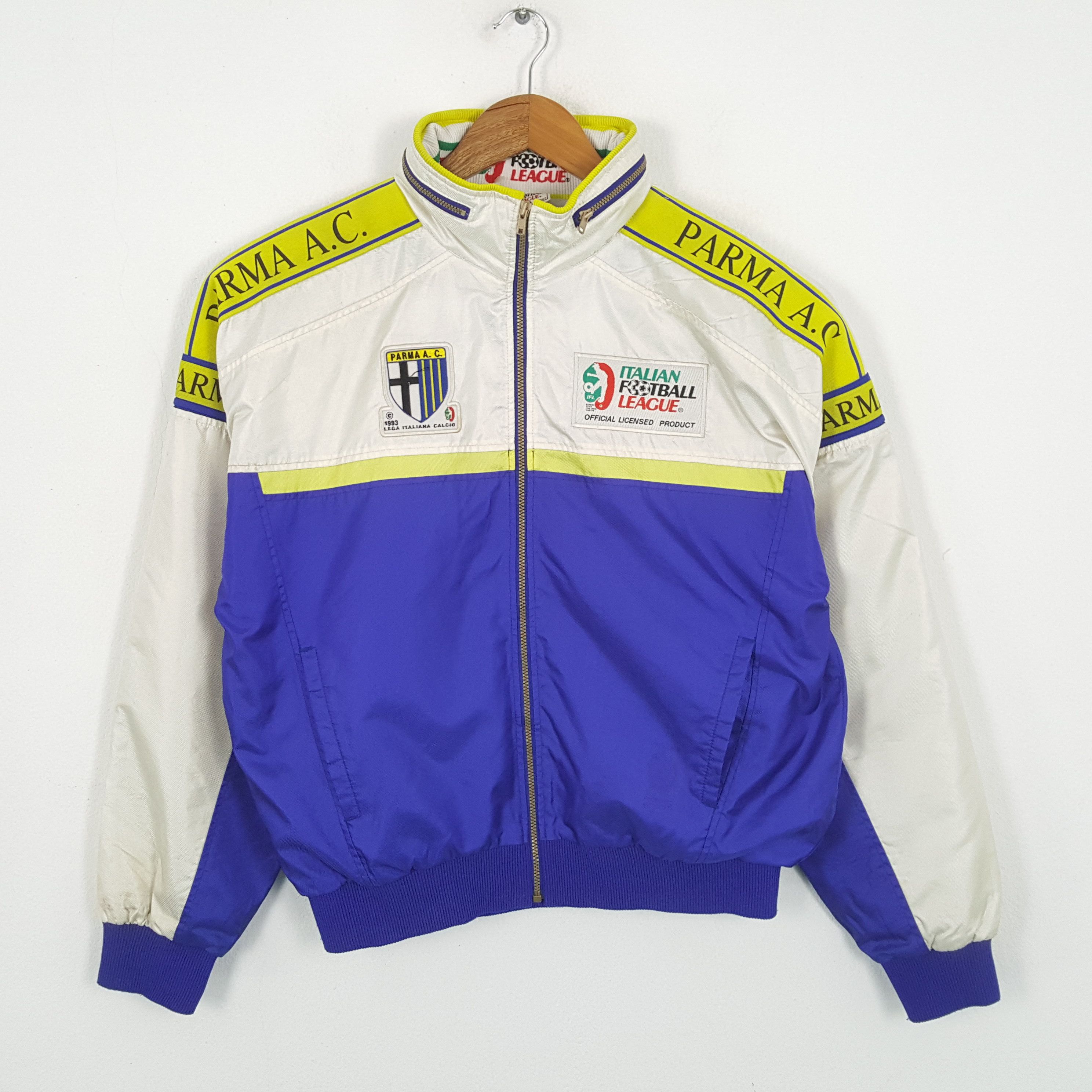 Vintage Vintage PARMA ITALIAN LEAGUE Italian Football Club Jacket Size US L / EU 52-54 / 3 - 1 Thumbnail