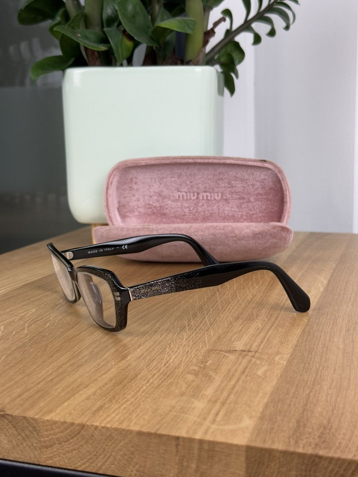 Miu Miu × Prada Lens Logo Miu Miu Glasses Size ONE SIZE - 1 Thumbnail