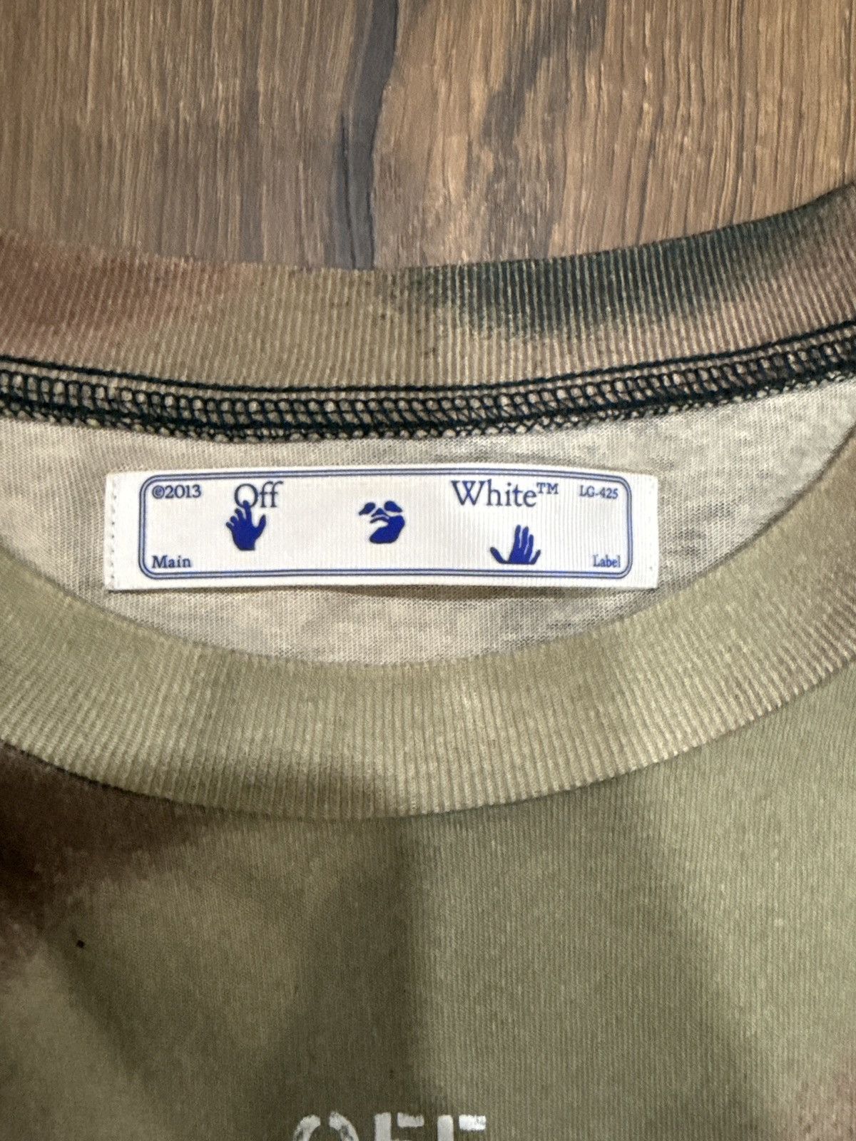Off-White Off White Camo T Shirt Size US M / EU 48-50 / 2 - 3 Thumbnail