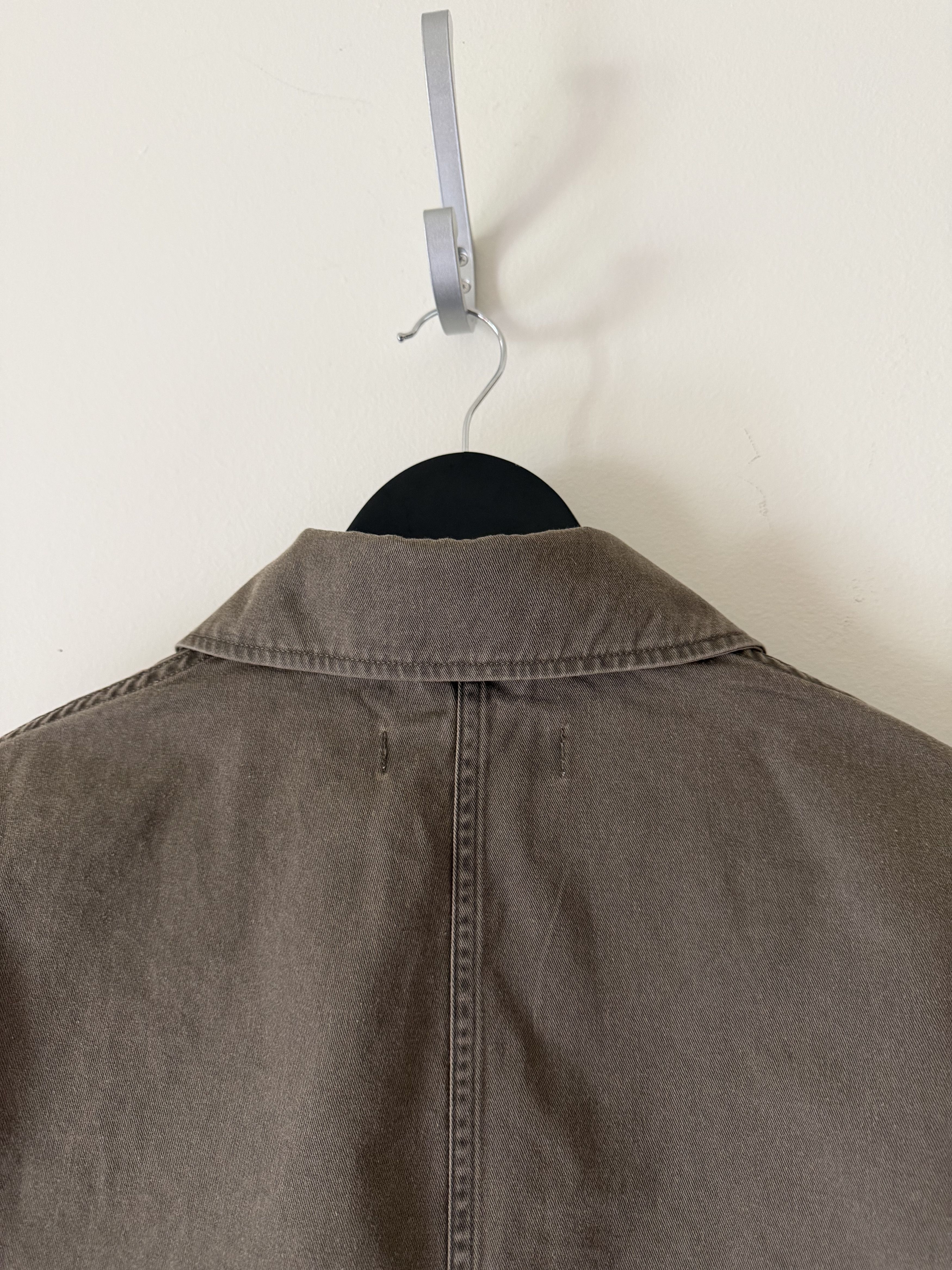 Our Legacy Our Legacy Twill Dutch Work Jacket in Ditch Wash Brown Size US M / EU 48-50 / 2 - 6 Thumbnail