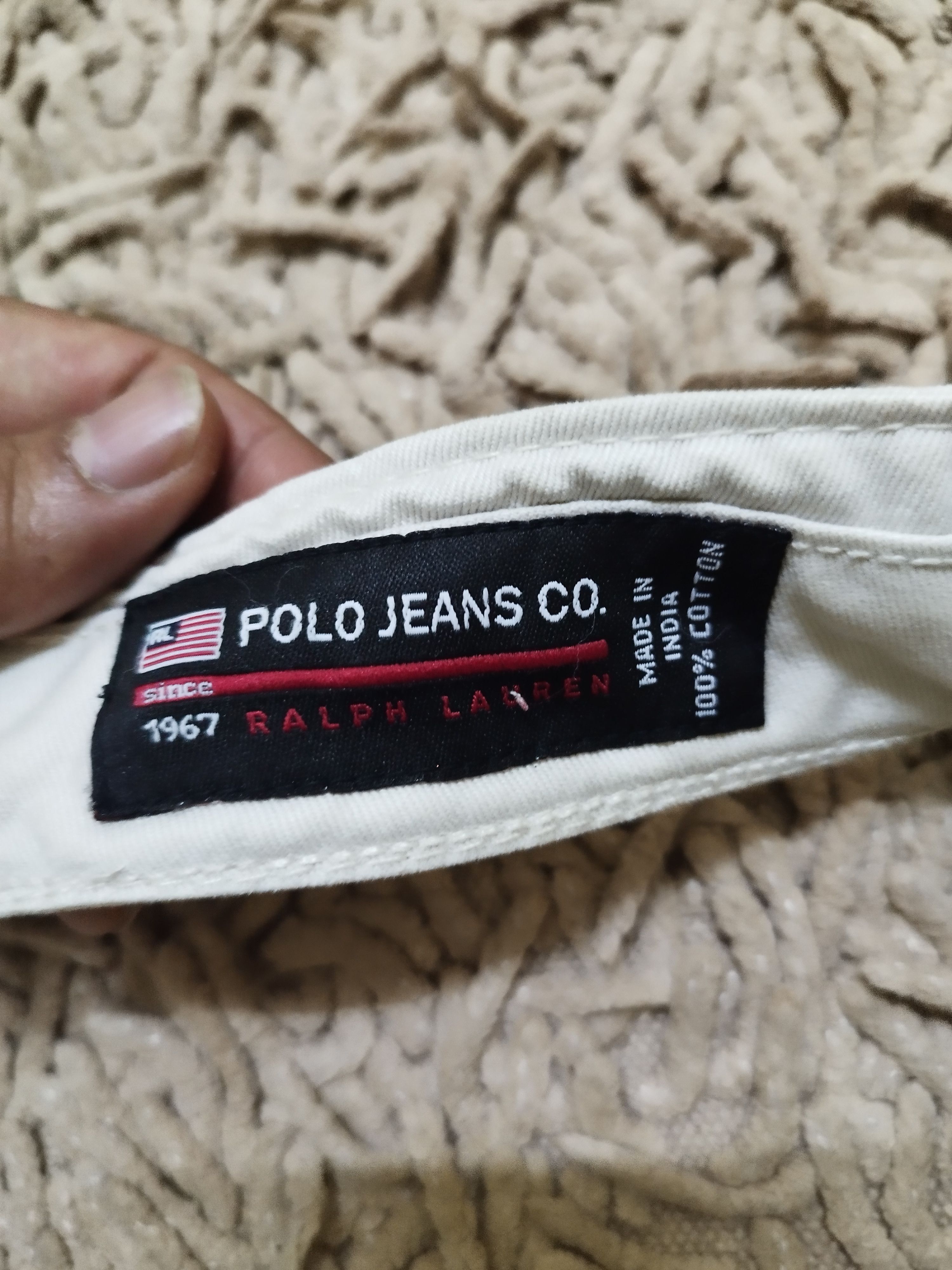 Polo Ralph Lauren × RRL Ralph Lauren Vintage Polo Jeans Co. Ralph Lauren Visor Hat Size ONE SIZE - 6 Thumbnail