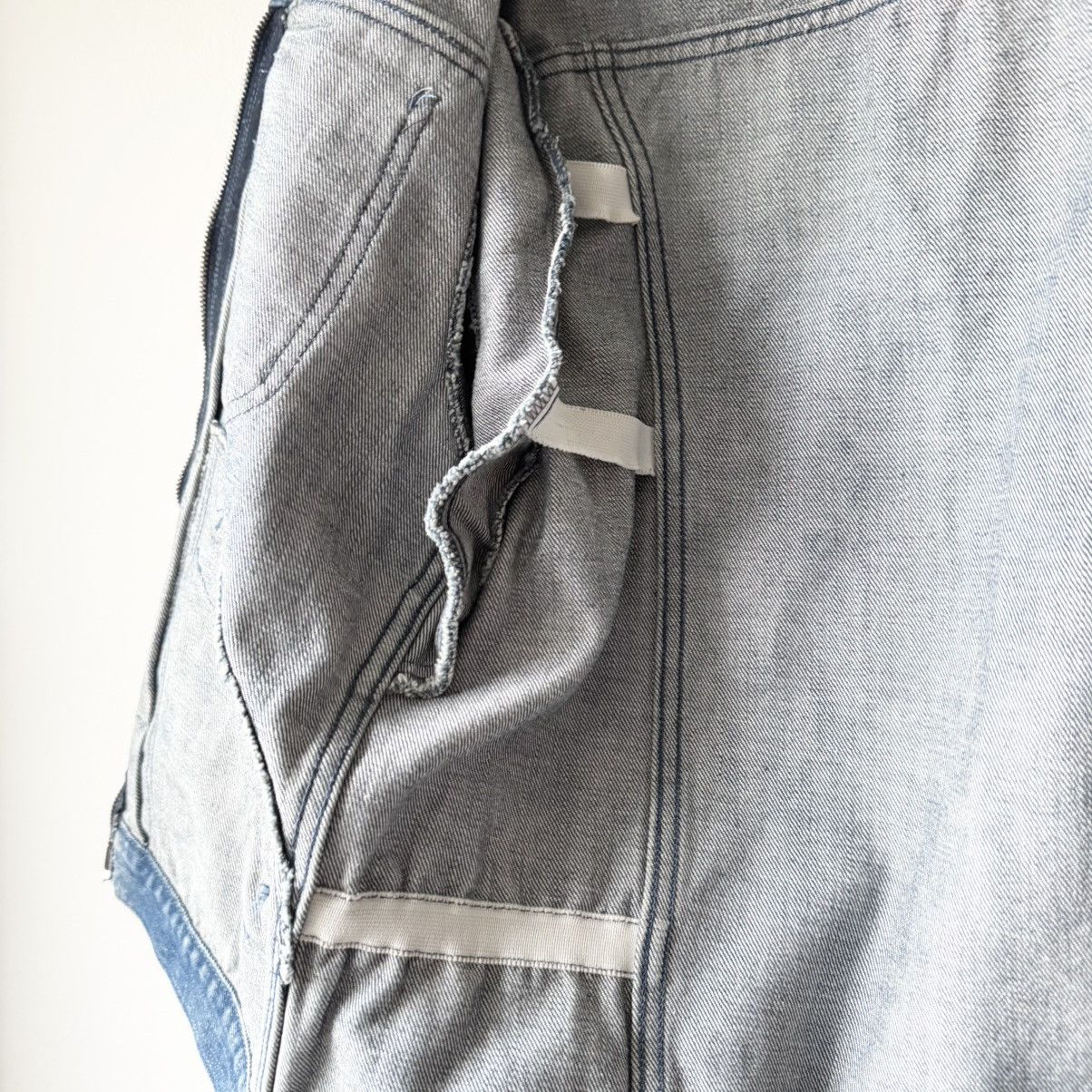Gucci Gucci By Tom Ford SS2004 Cropped Denim Western Moto Jacket Size US M / EU 48-50 / 2 - 10 Thumbnail