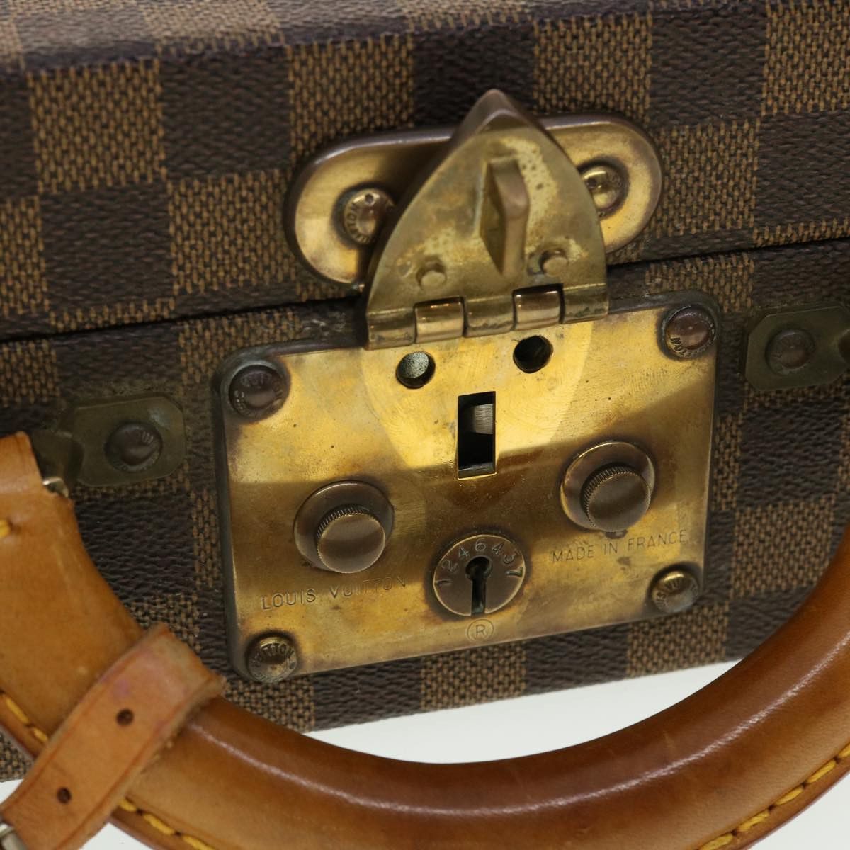 Louis Vuitton LOUIS VUITTON Damier Ebene President Trunk Spo Size ONE SIZE - 5 Thumbnail
