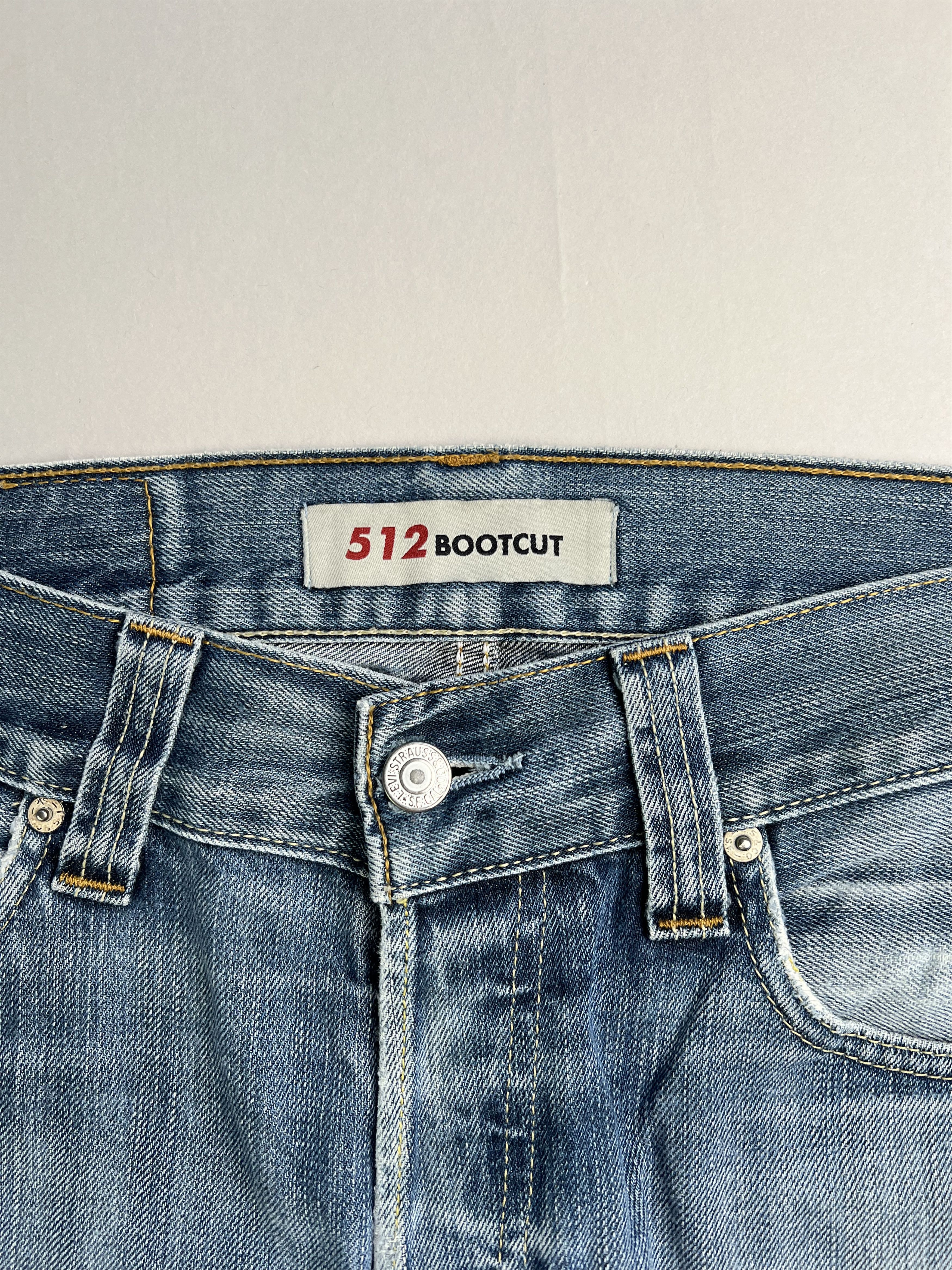 Levi's Levis 512 Jeans Shorts Light Wash W32 Size US 32 / EU 48 - 2 Thumbnail
