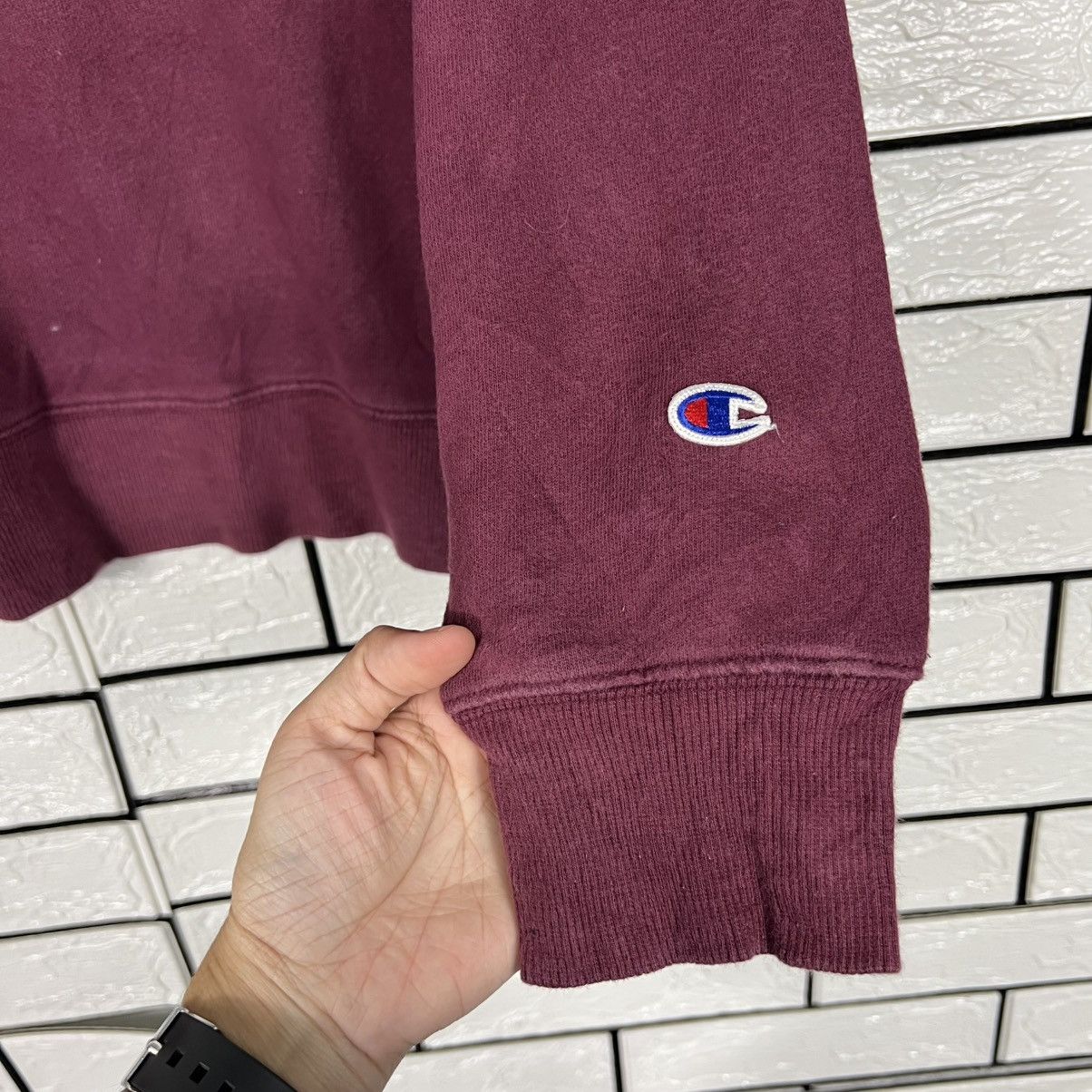 Champion PHILADELPHIA CHAMPIONS Crewneck Sweatshirt Purple #3953-C180 Size US M / EU 48-50 / 2 - 8 Thumbnail
