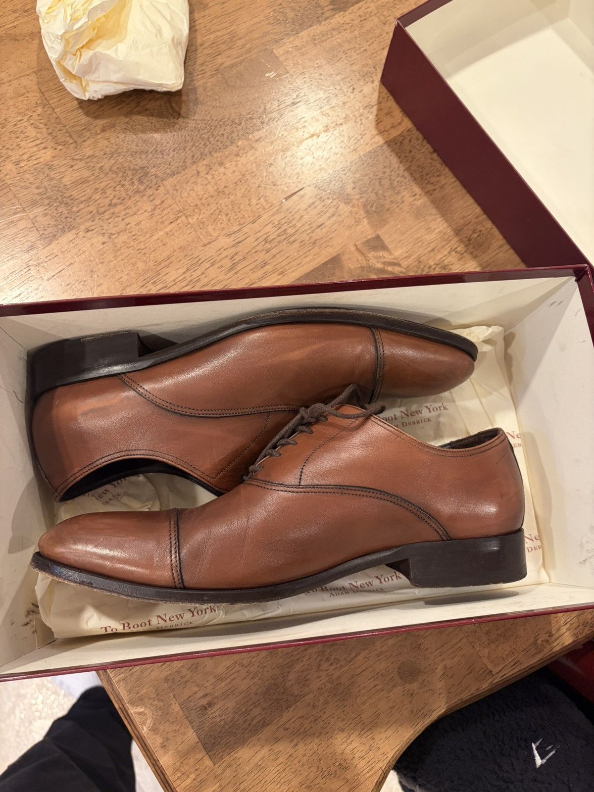 To Boot New York To Boot New York Cap-Toe Lace-Up “Brandon II” Size 8M Size US 8 / EU 41 - 2 Thumbnail