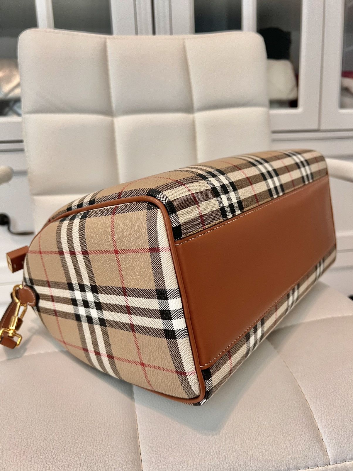 Burberry BURBERRY leather bowling bag Size ONE SIZE - 2 Thumbnail