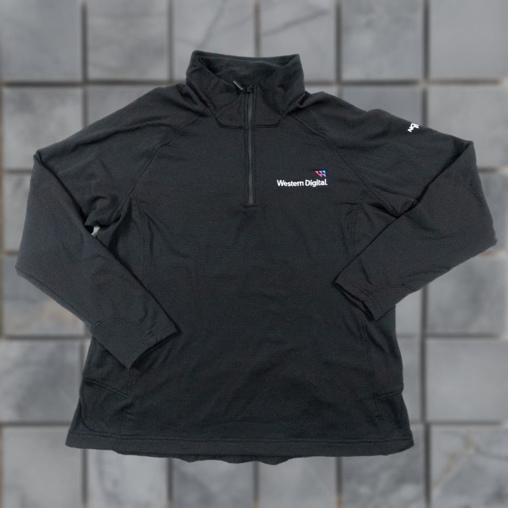 The North Face The North Face Sweater Women's 2XL XXL Black 1/4 Zip Fleece Mountain Peaks Adult Size XXL / US 16-18 / IT 52-54 - 1 Thumbnail