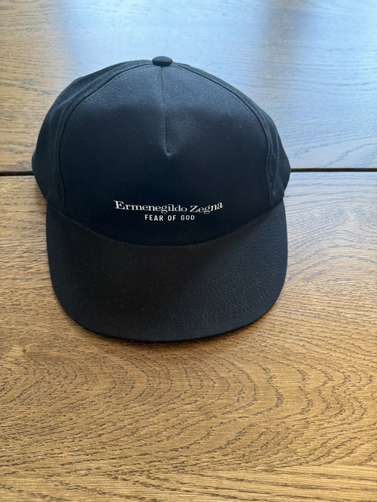 Ermenegildo Zegna x Fear of God Black Baseball Hat Luxury