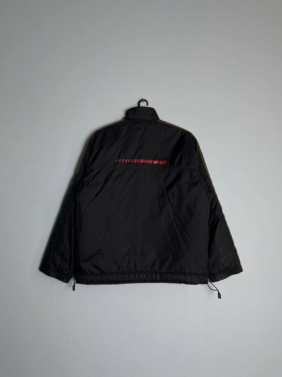 Nike × Vintage Nike Vintage 90s Jacket With Embroidered Spell Out Logo. Size US L / EU 52-54 / 3 - 2 Thumbnail