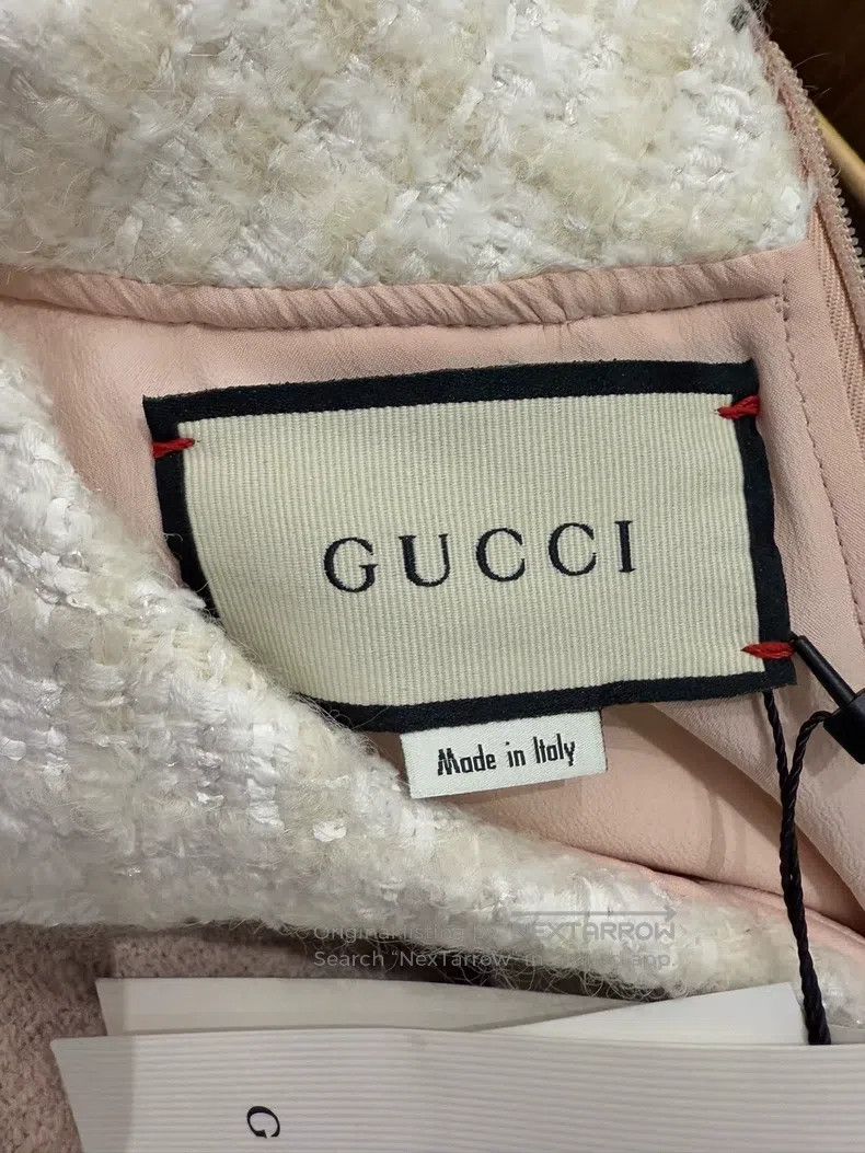 Gucci Gucci Small fragrant style tweed doll collar dress Size XS / US 0-2 / IT 36-38 - 6 Thumbnail