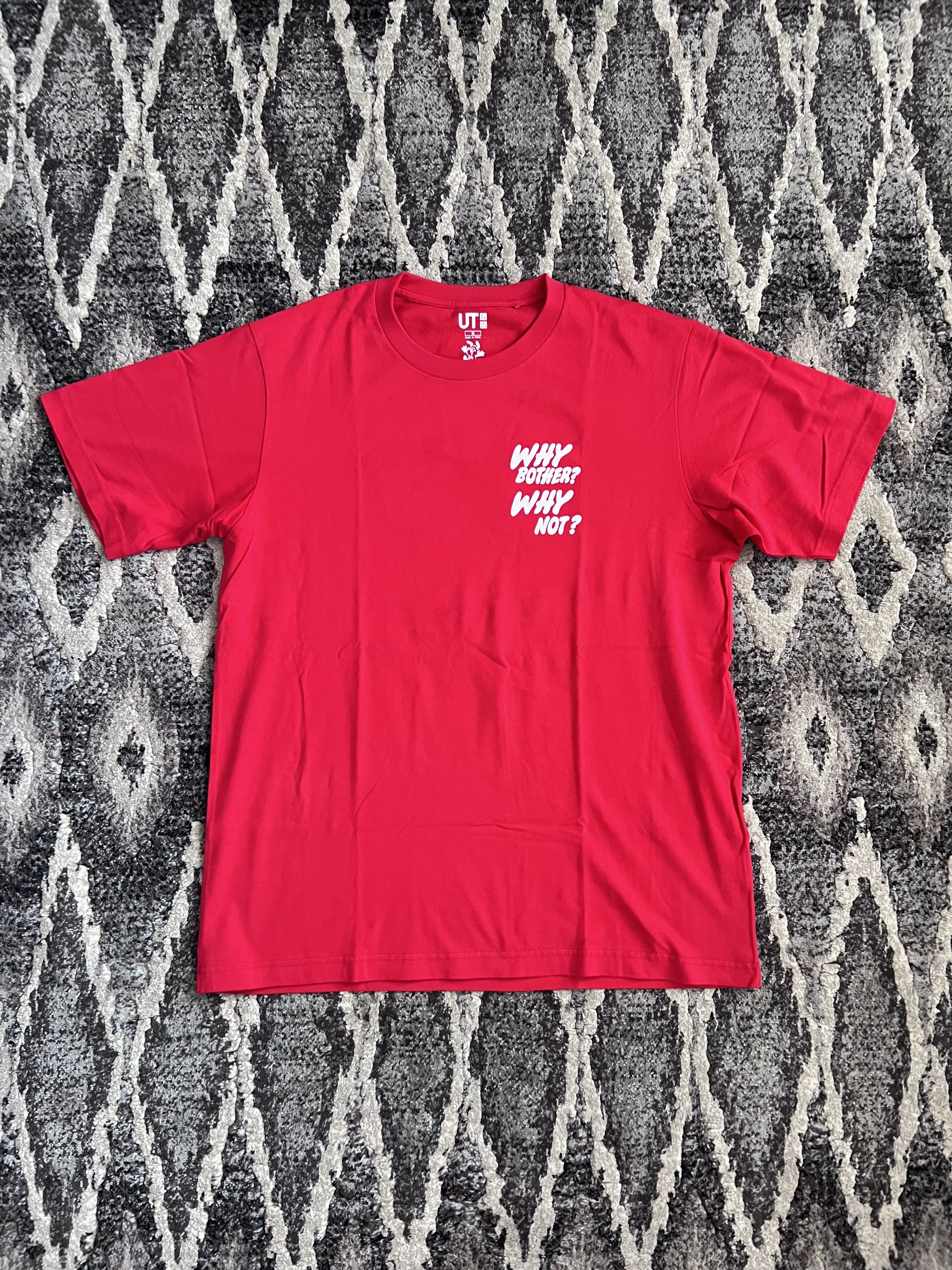 Uniqlo Uniqlo UT x Verdy Why Bother? Why Not? Tee Size US M / EU 48-50 / 2 - 1 Thumbnail