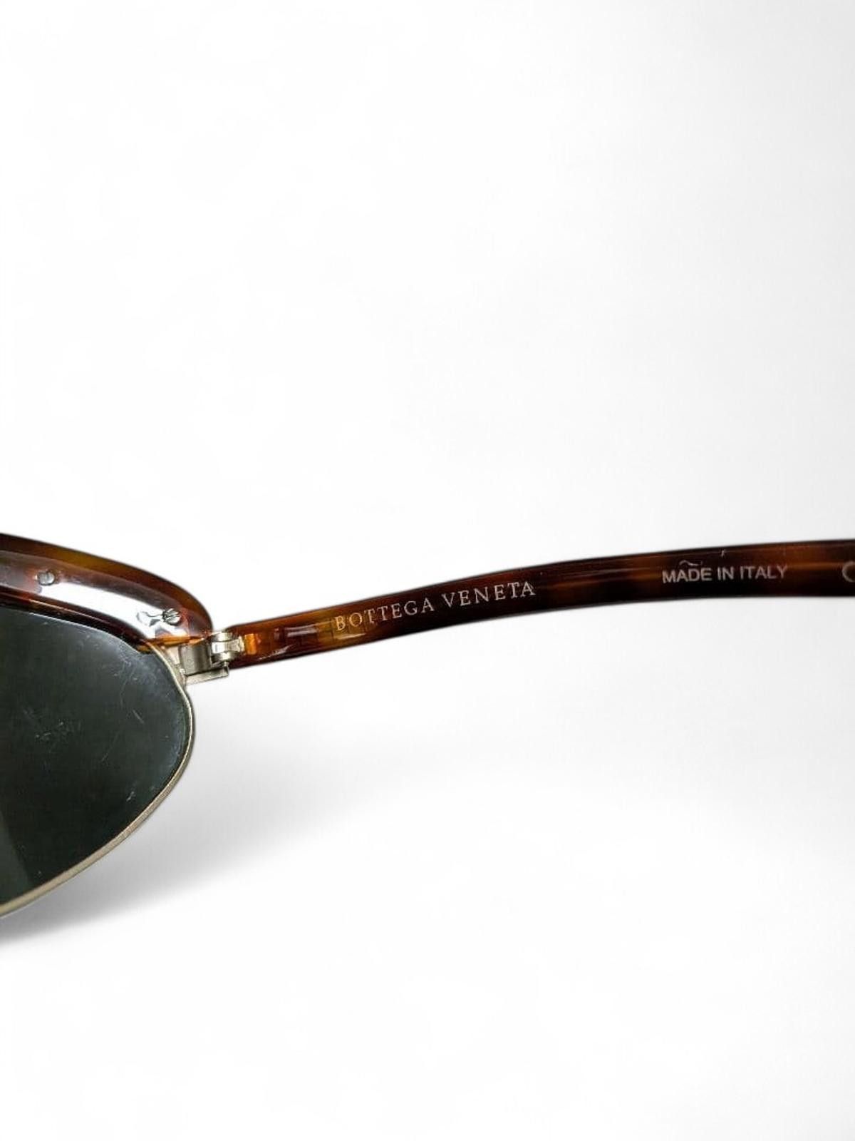 Bottega Veneta Bottega Veneta- Sunglasses Tortoiseshell Dark Frame Size ONE SIZE - 5 Thumbnail