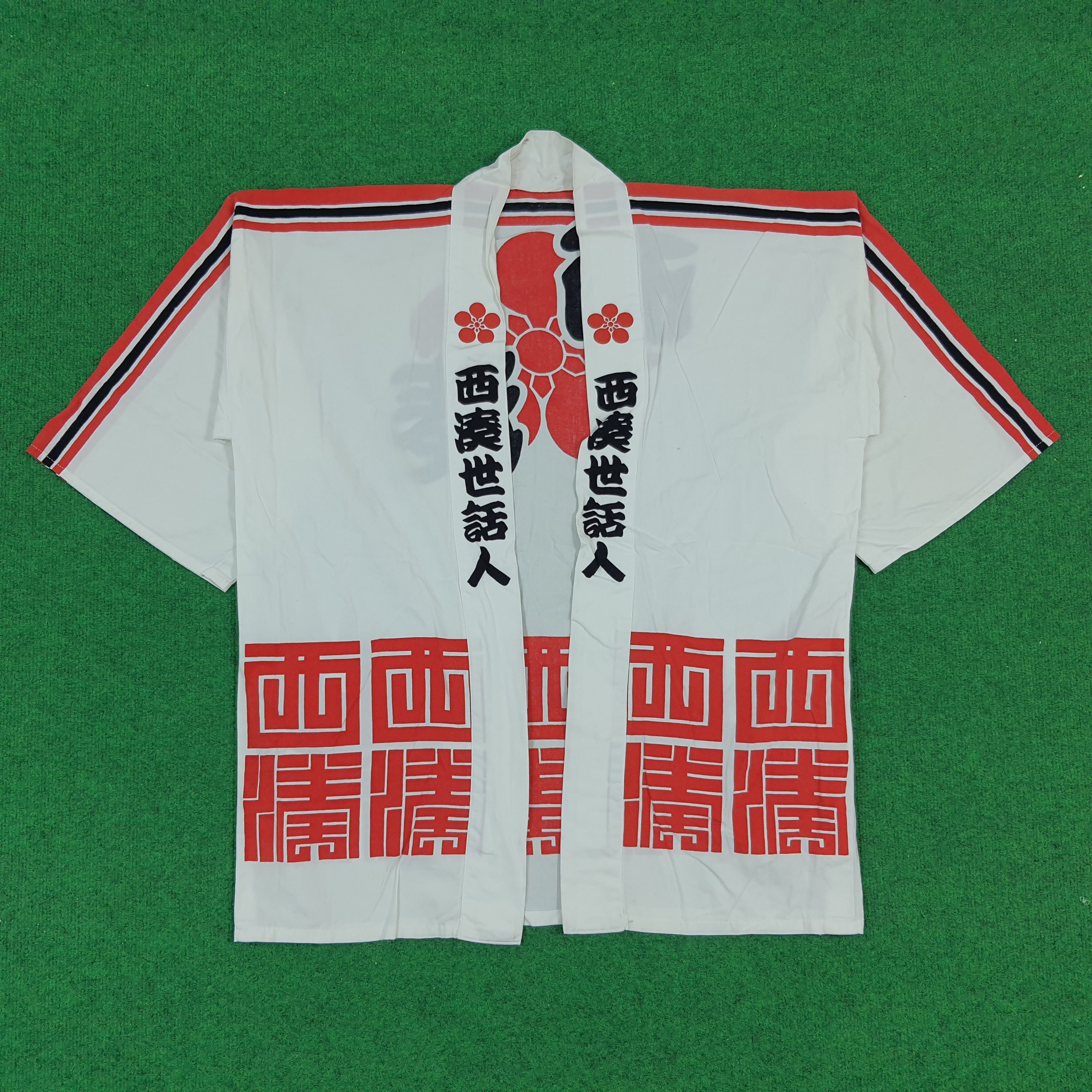 Japanese Brand × Vintage Vintage SAORI Traditional Japanaese Jacket Size US L / EU 52-54 / 3 - 1 Thumbnail