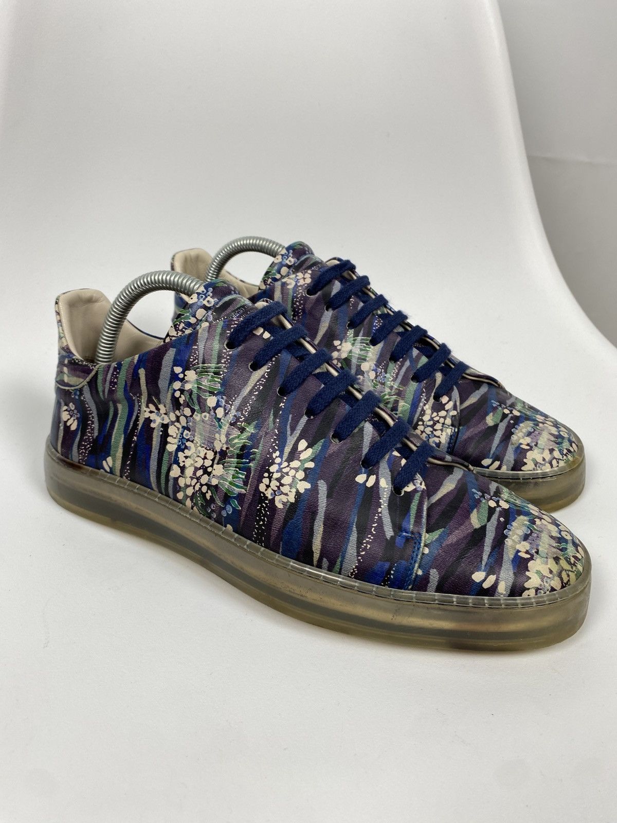 Giorgio Armani Giorgio Armani Printed Sneakers Multicolor size 40 Size US 10 / IT 40 - 1 Thumbnail