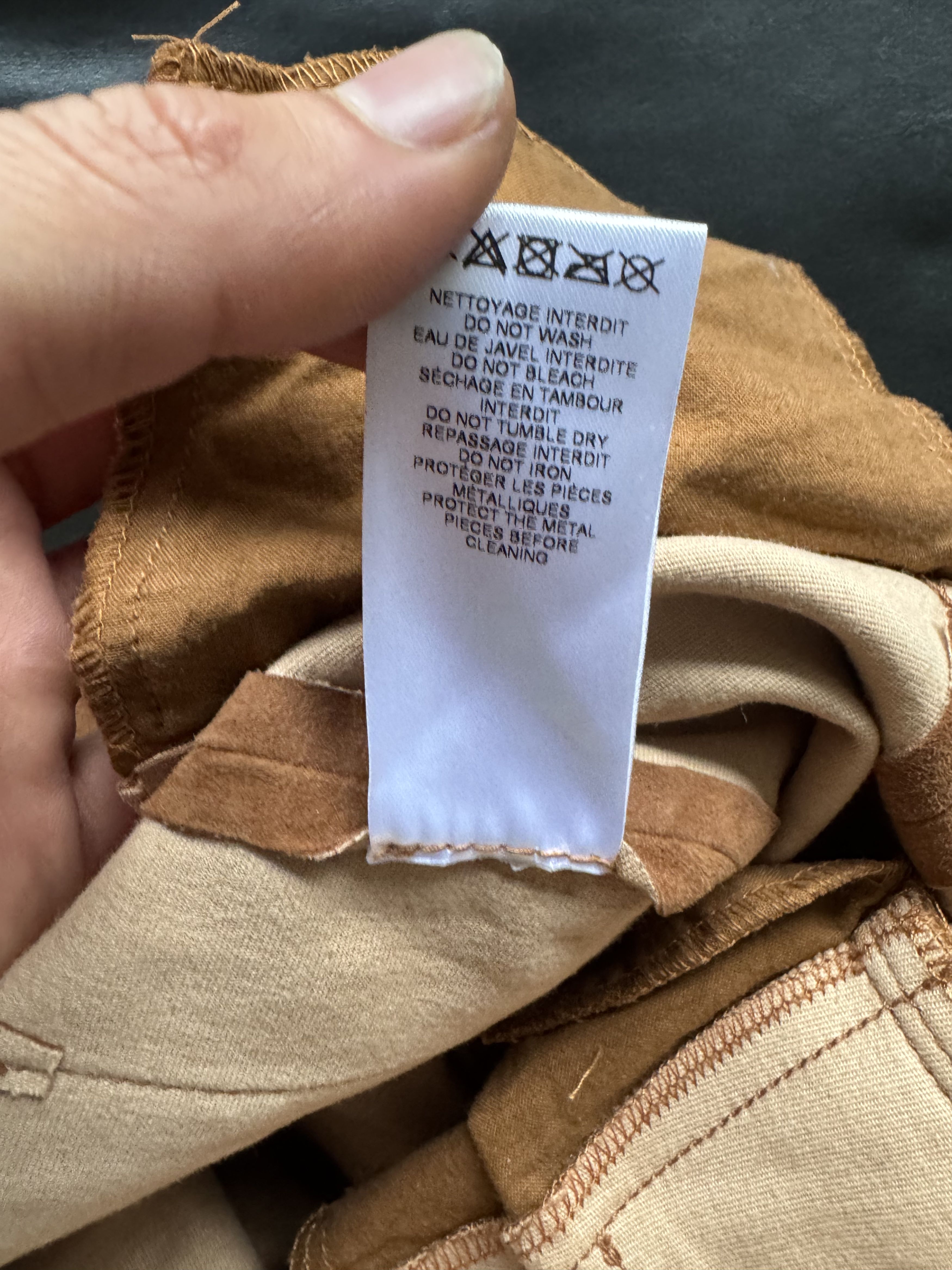 Balmain Suede High-Waist Trousers Size US 26 / EU 42 - 23 Thumbnail