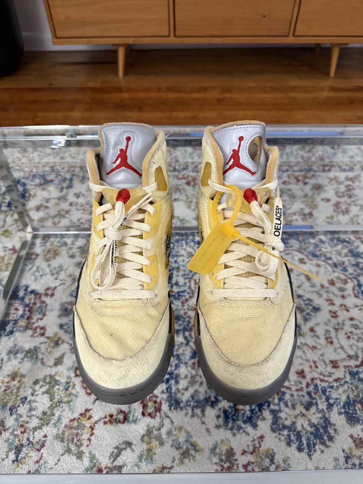 Nike x Off White Jordan 5 Sail