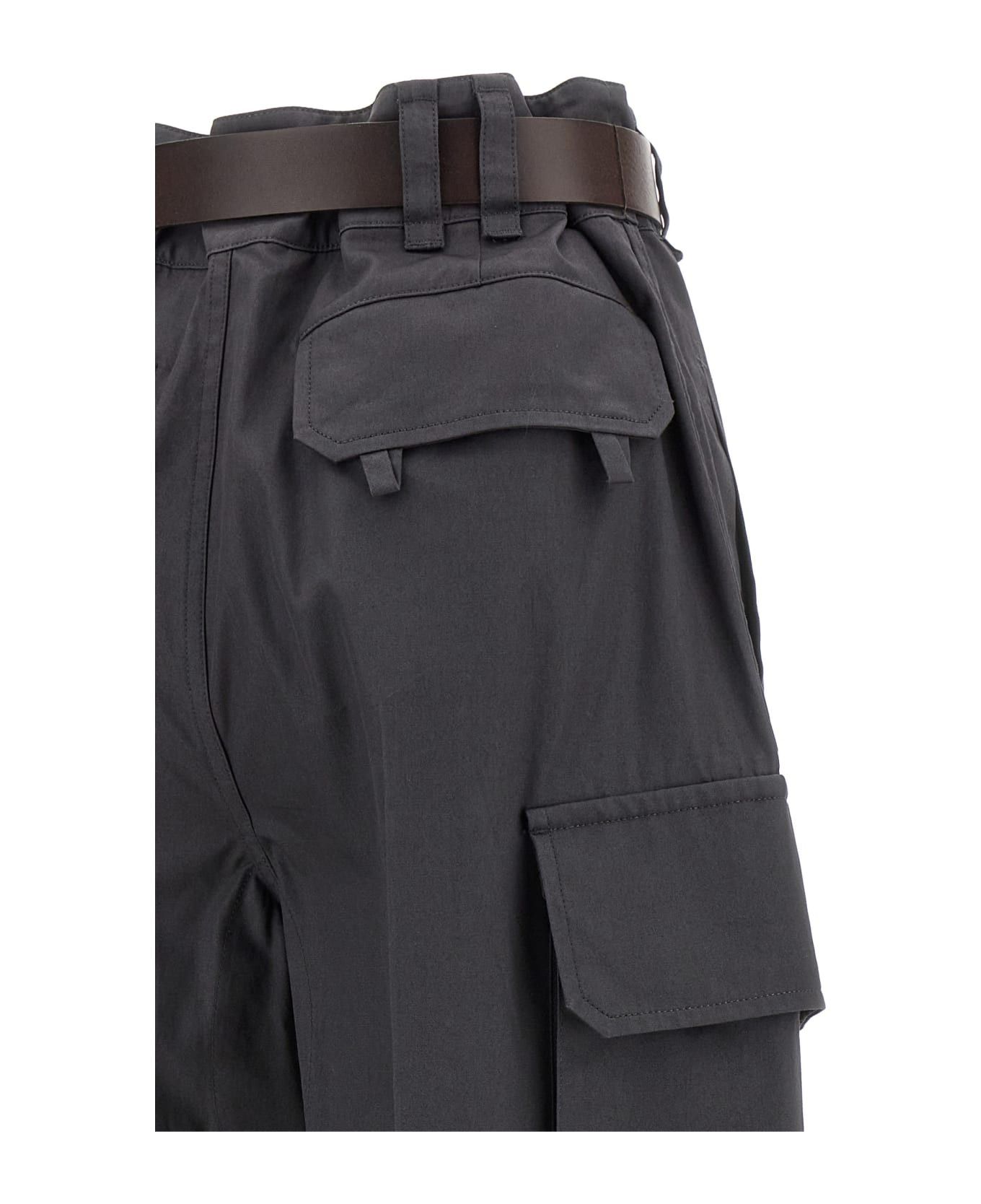 Saint Laurent Paris o1y0126 Cargo Pant in Dark Gray Size 28" / US 6 / IT 42 - 3 Thumbnail