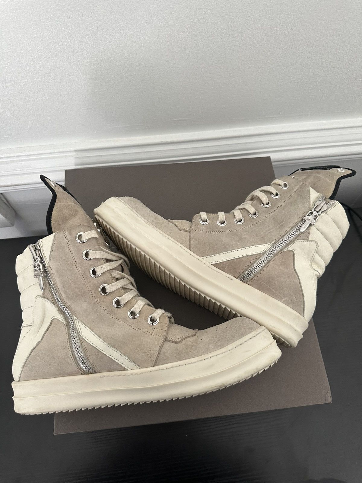 Chrome Hearts × Rick Owens Chrome Hearts Geobaskets Size US 10 / EU 43 - 4 Thumbnail