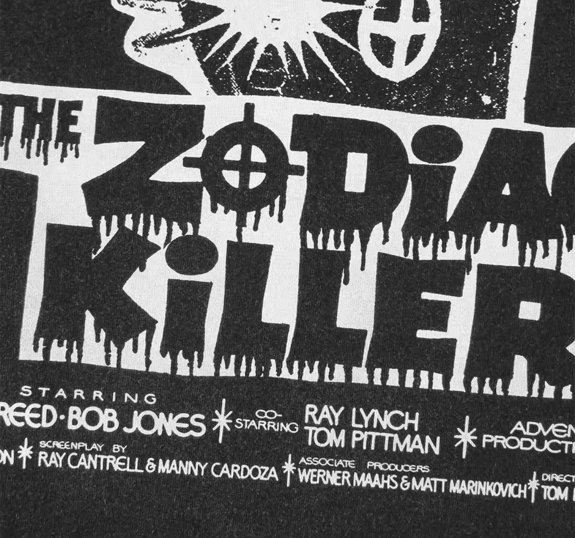 Japanese Brand × Vintage The Zodiac Killer Graphic Printed Cotton Tshirt Size US S / EU 44-46 / 1 - 7 Thumbnail