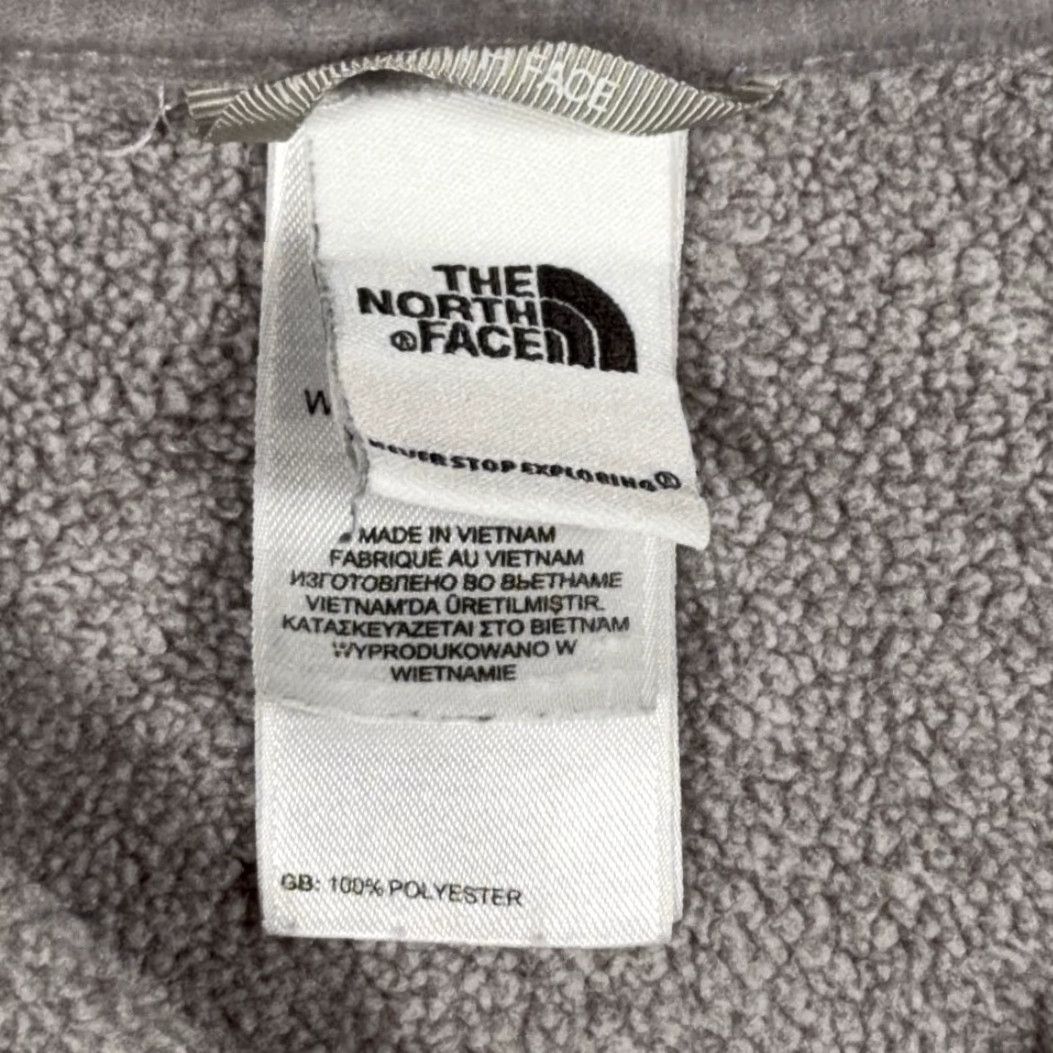 The North Face The North Face Sweater Womens LARGE Gray Fleece Geometric Shawl Pullover Size L / US 10 / IT 46 - 5 Thumbnail